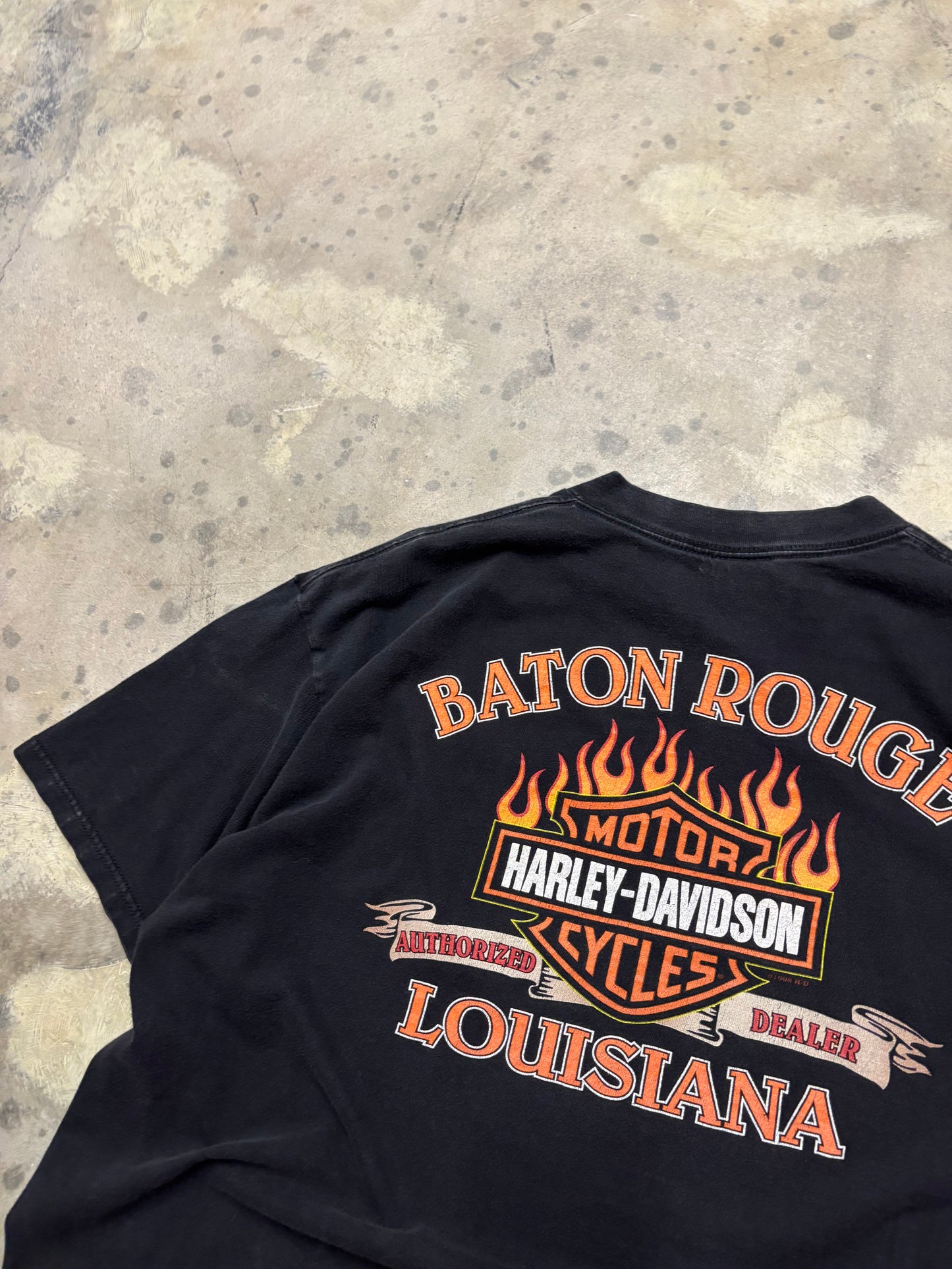 Vintage Harley Davidson Midnight Rider shirt size XXL