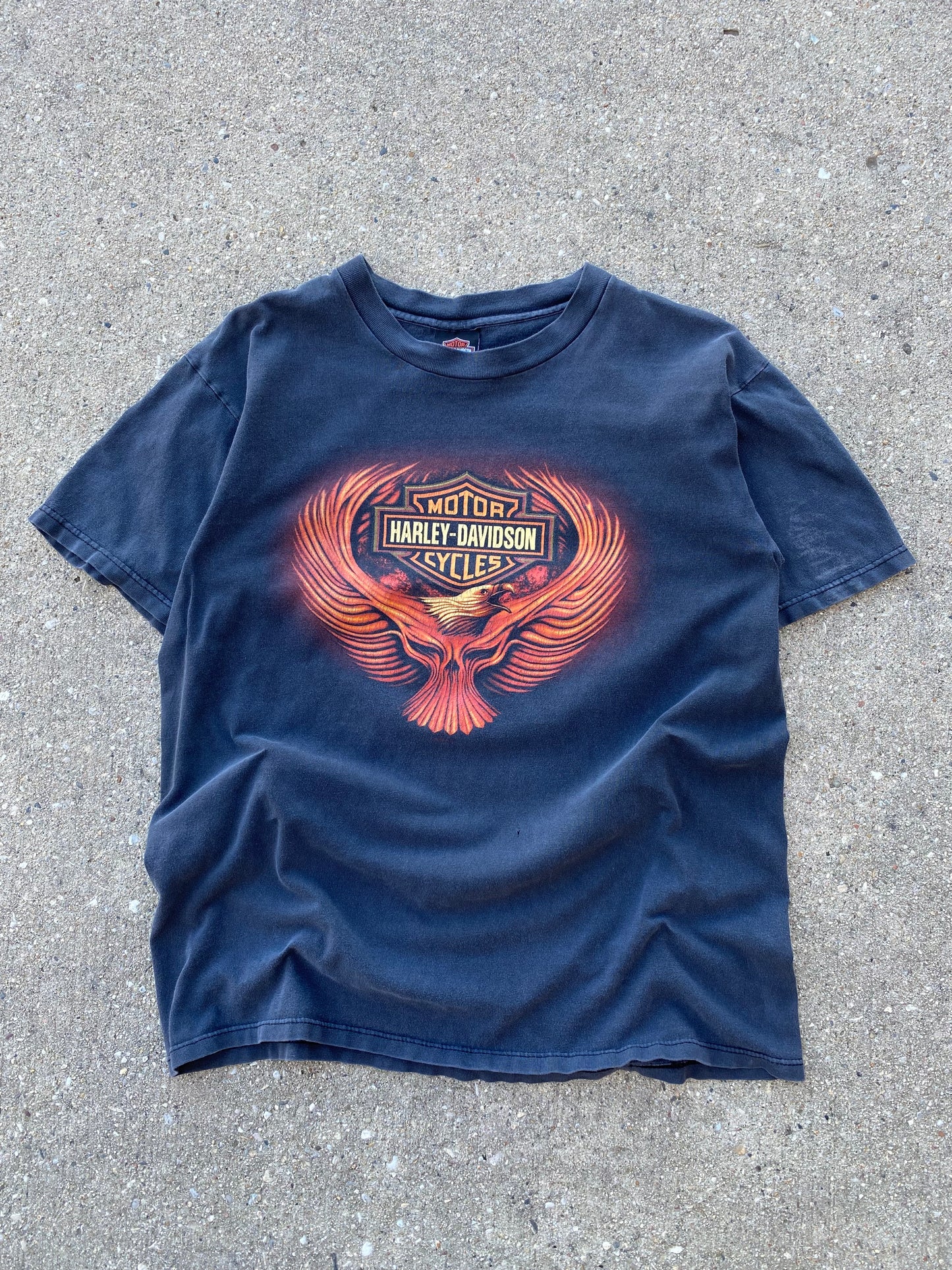 Vintage Harley Davidson soaring Eagle shirt size large