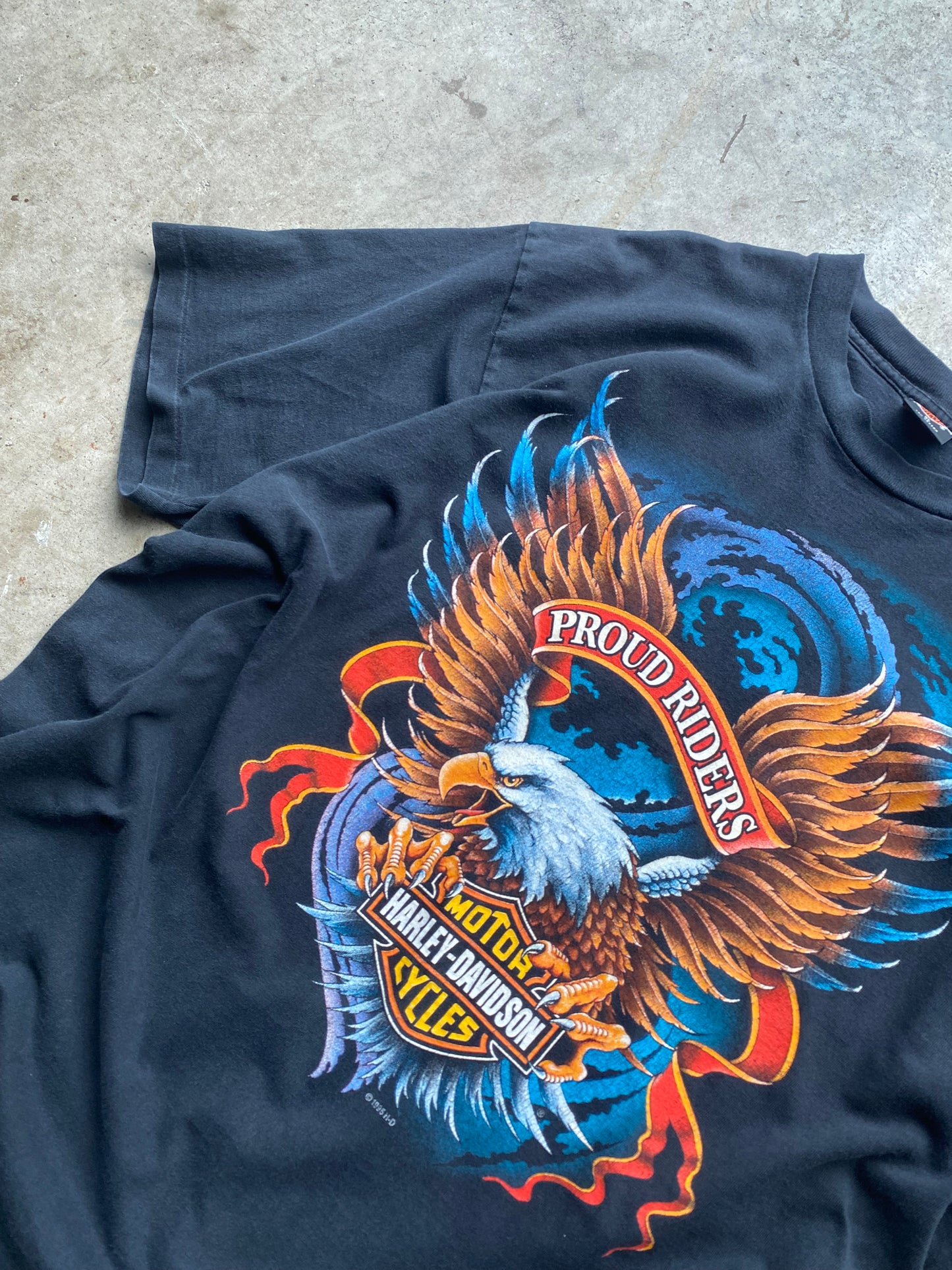 Vintage Harley Davidson Proud Riders shirt size extra large