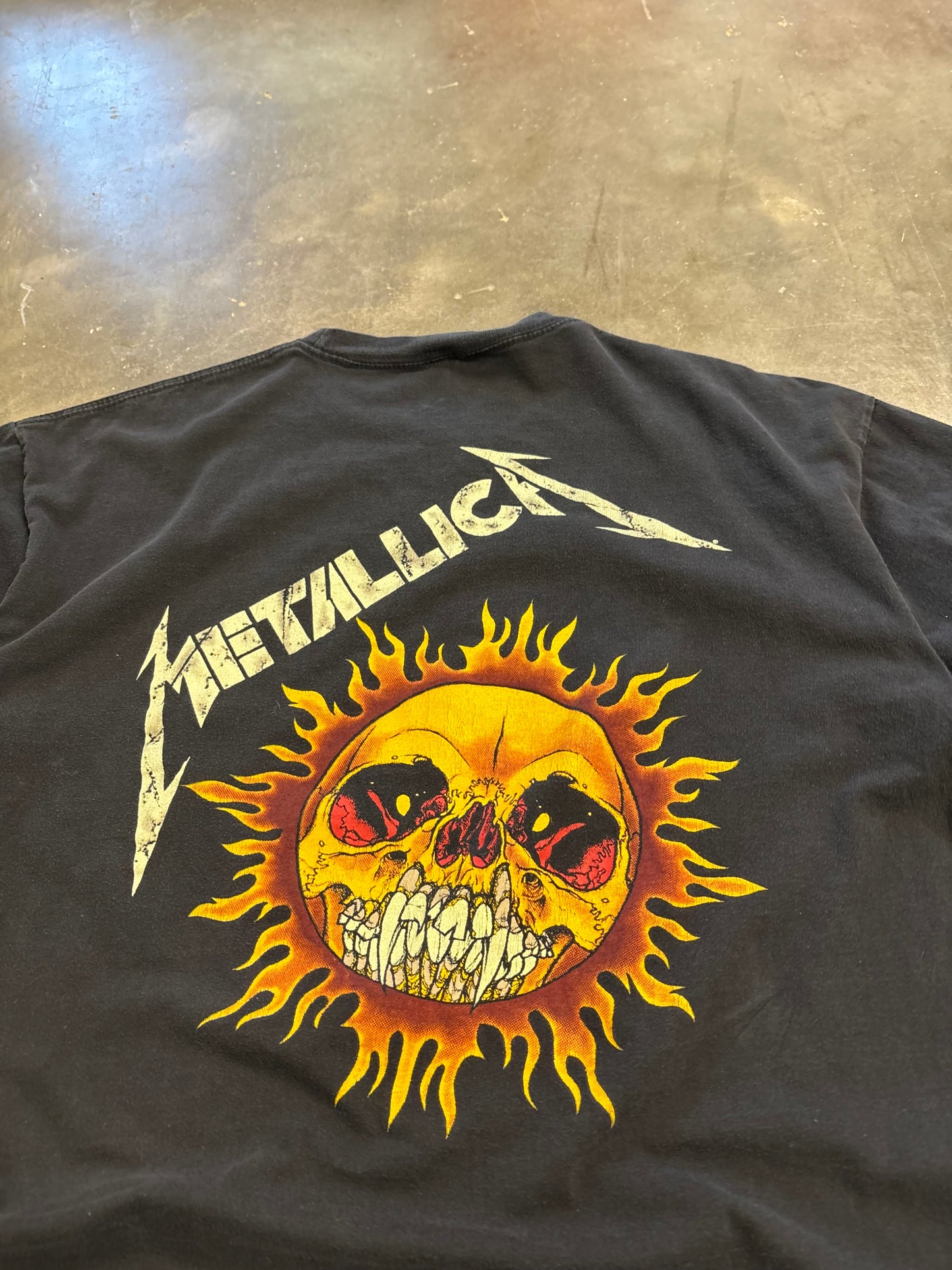 Vintage Metallica Pushead shirt size xl