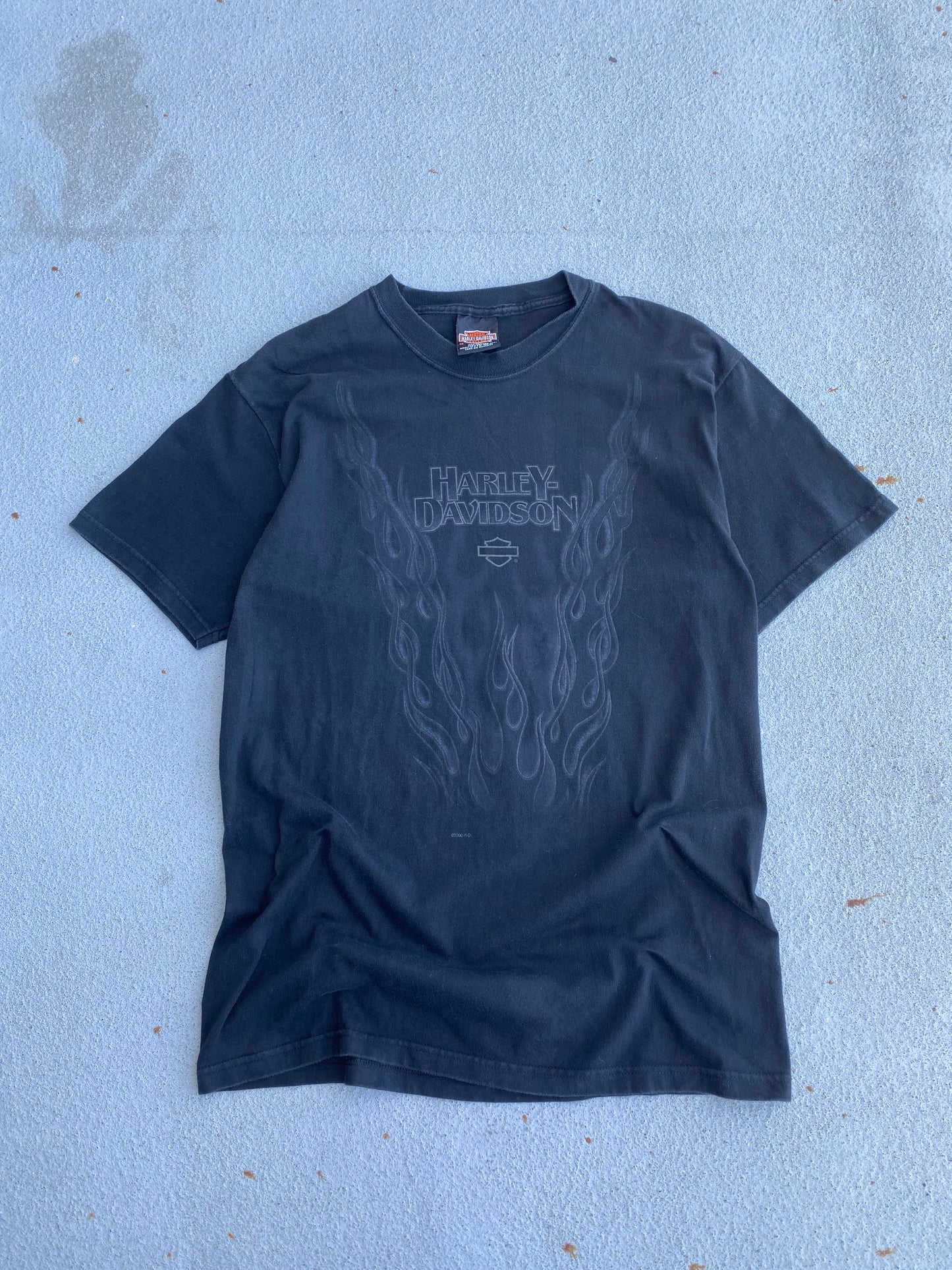 Vintage Harley Davidson Rising Flame shirt size medium