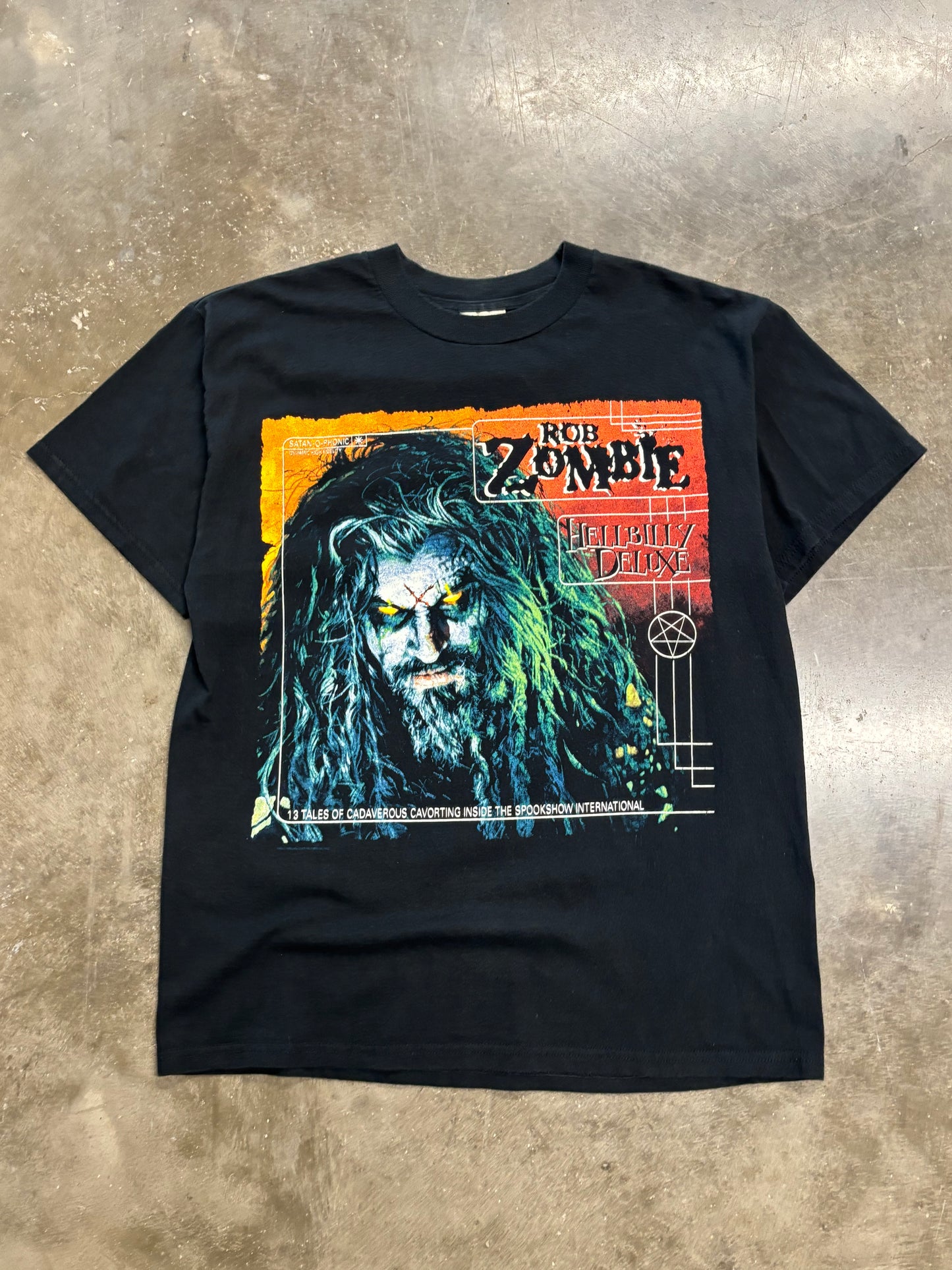 Vintage Rob Zombie Hellbilly Deluxe shirt size large