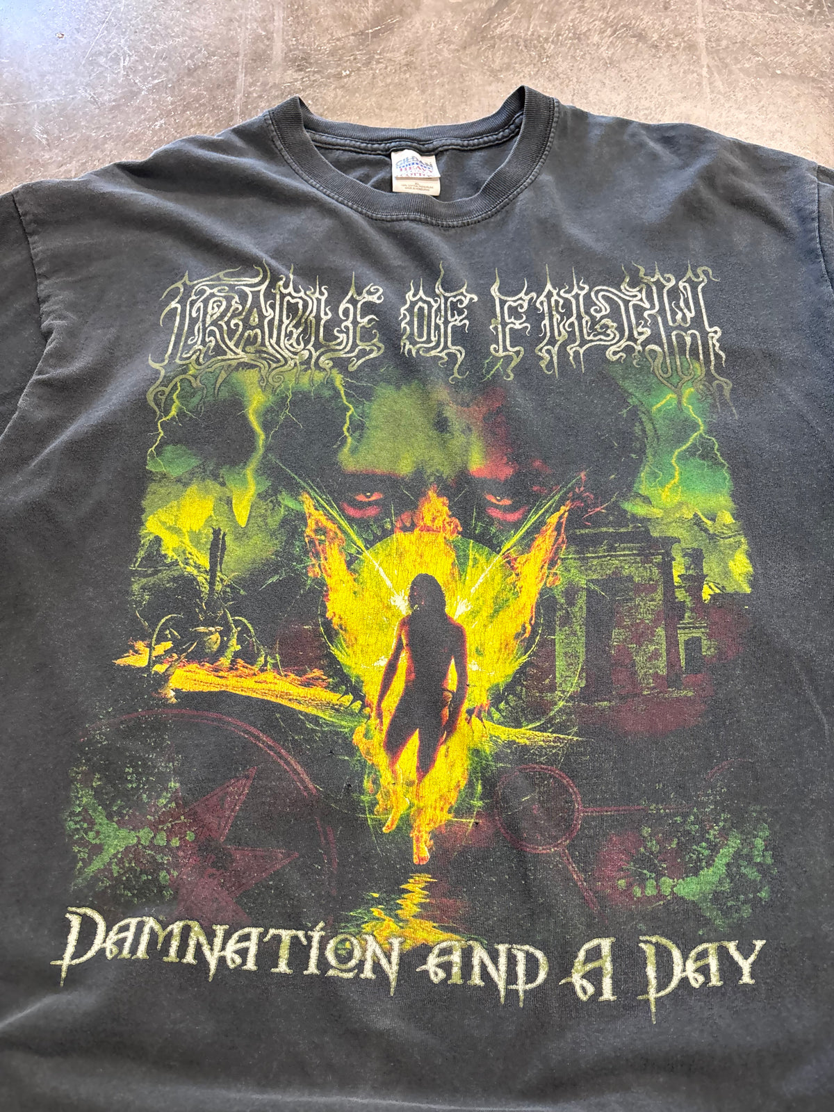 Vintage Cradle of Filth shirt size extra large