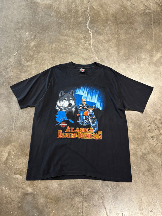 Vintage Harley Davidson Alaska shirt size xl