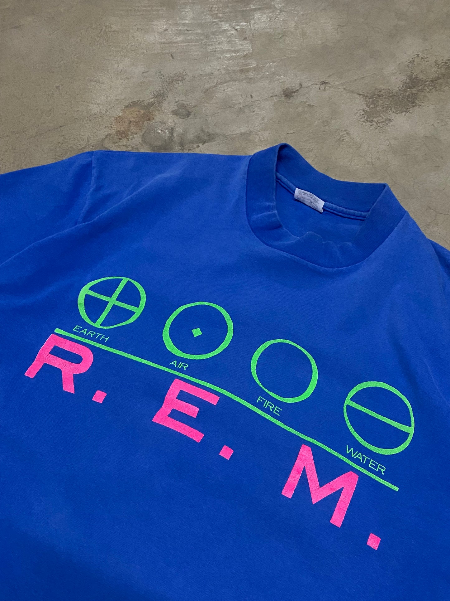 Vintage 1987 R.E.M. Elements shirt Size XL