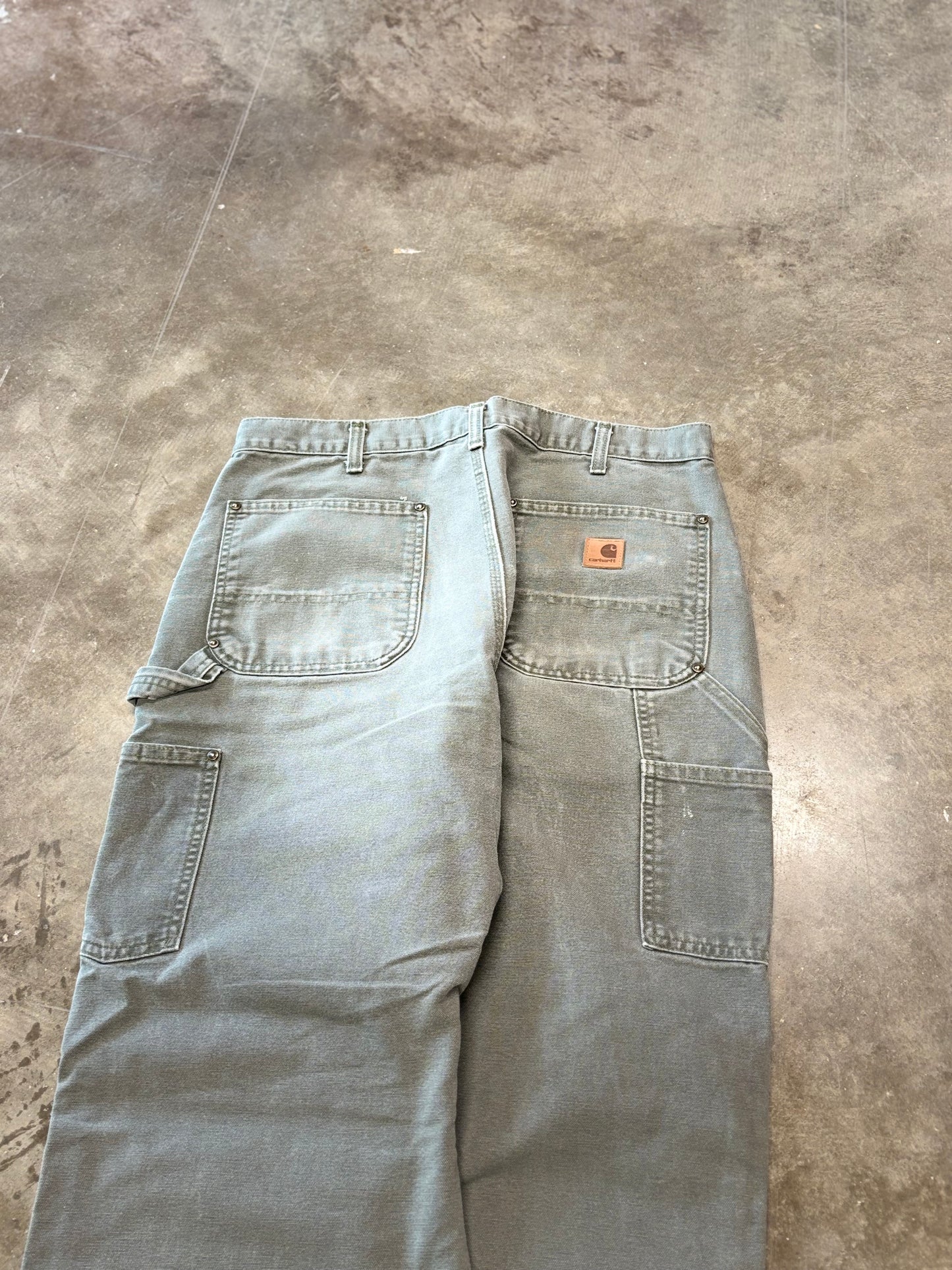 Green Carhartt Double knees