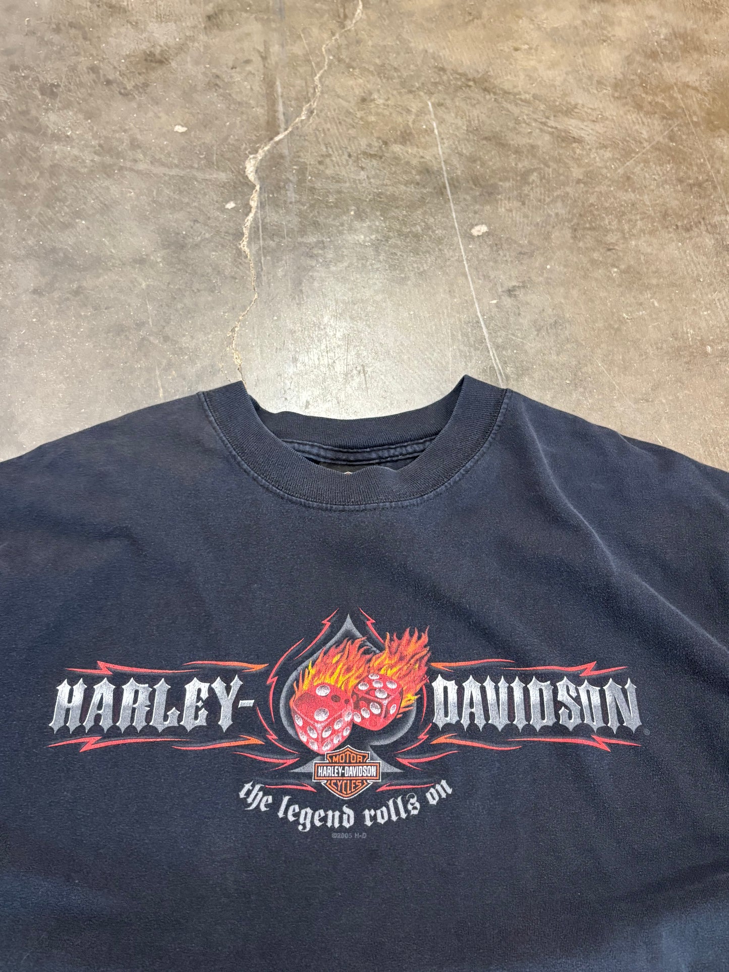 Vintage Harley Davidson Dice shirt size xl