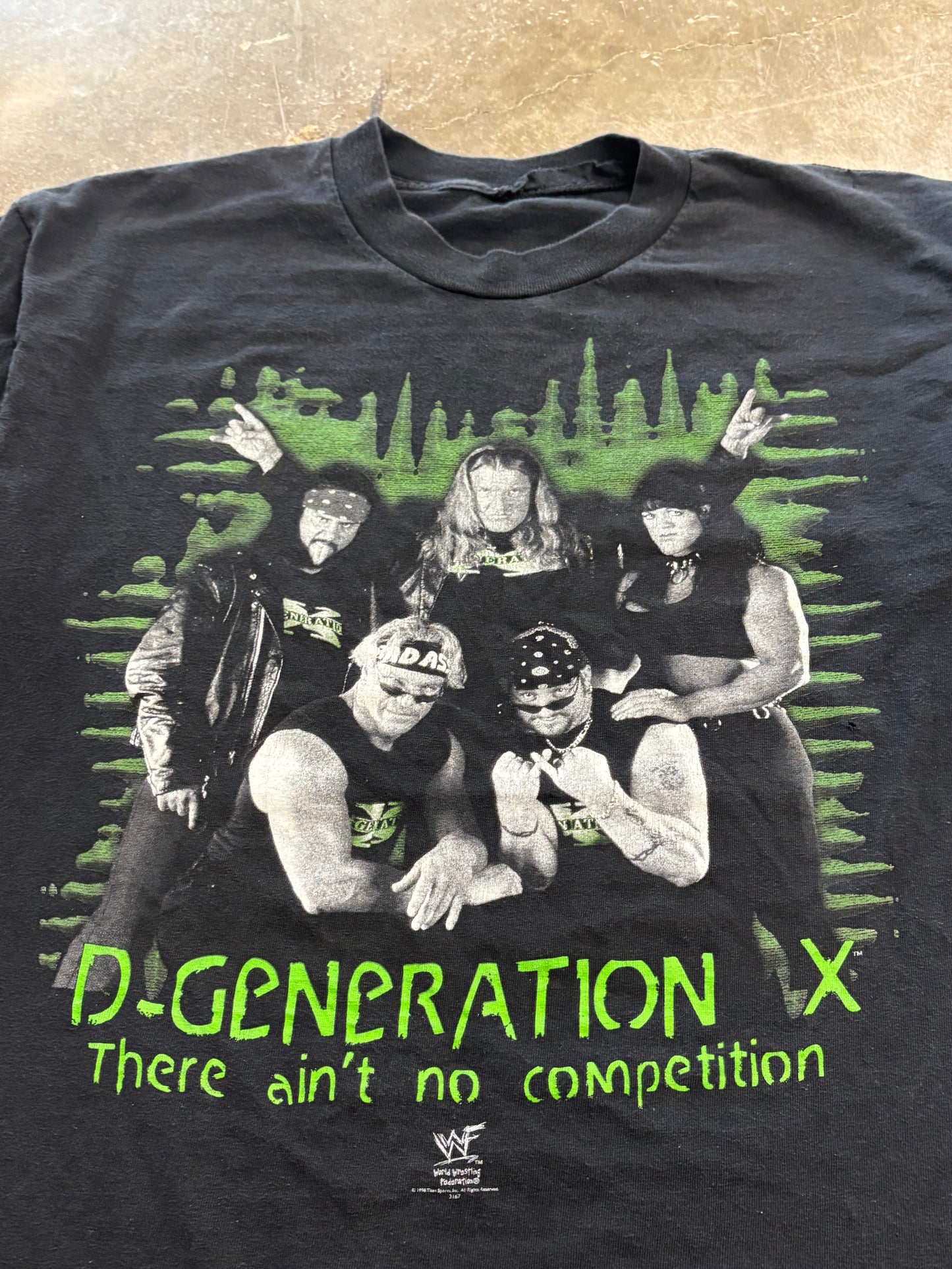 Vintage Degeneration X WWF shirt size large