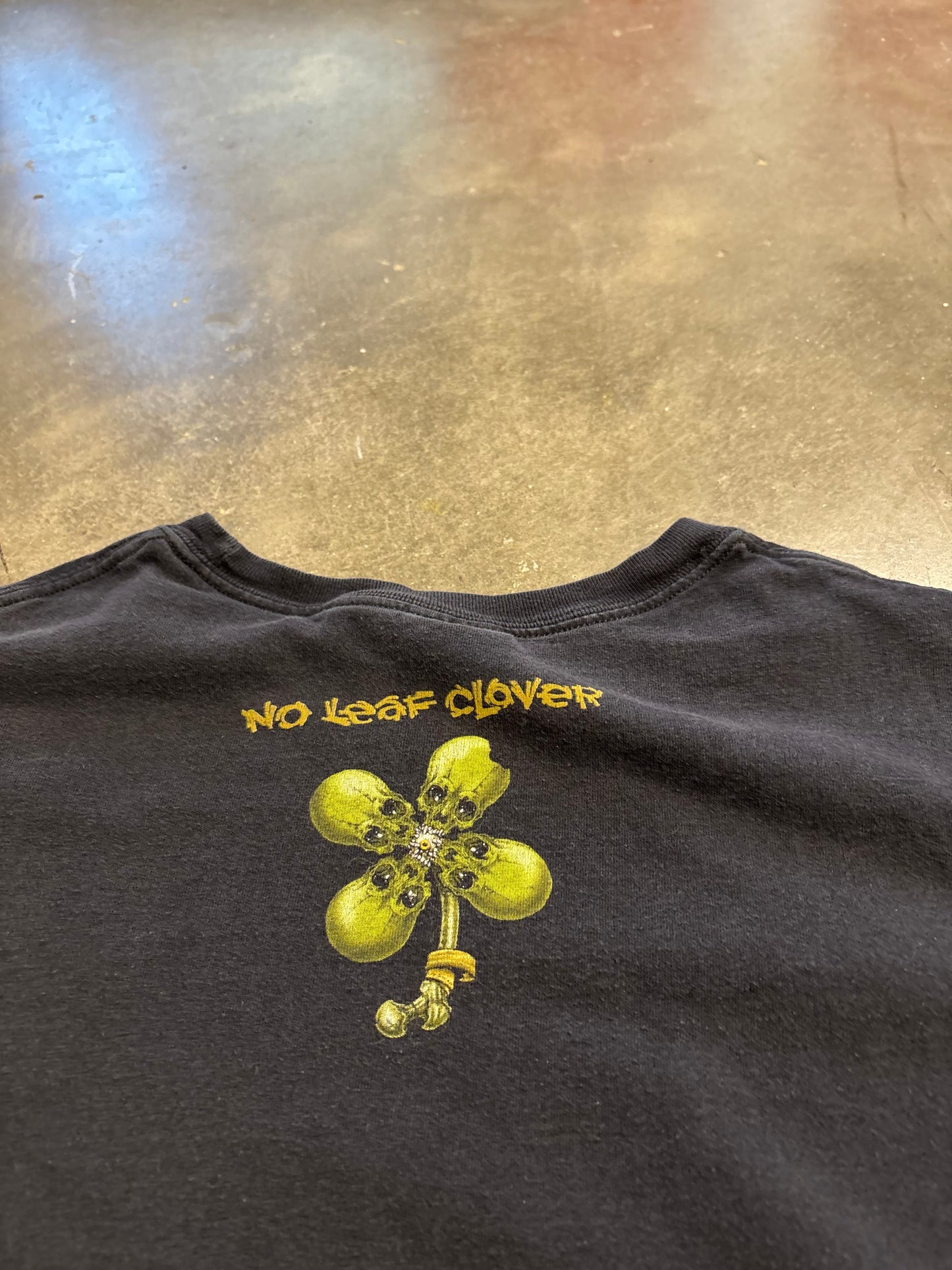 Vintage Metallica Pushead Four Leaf Clover size XL