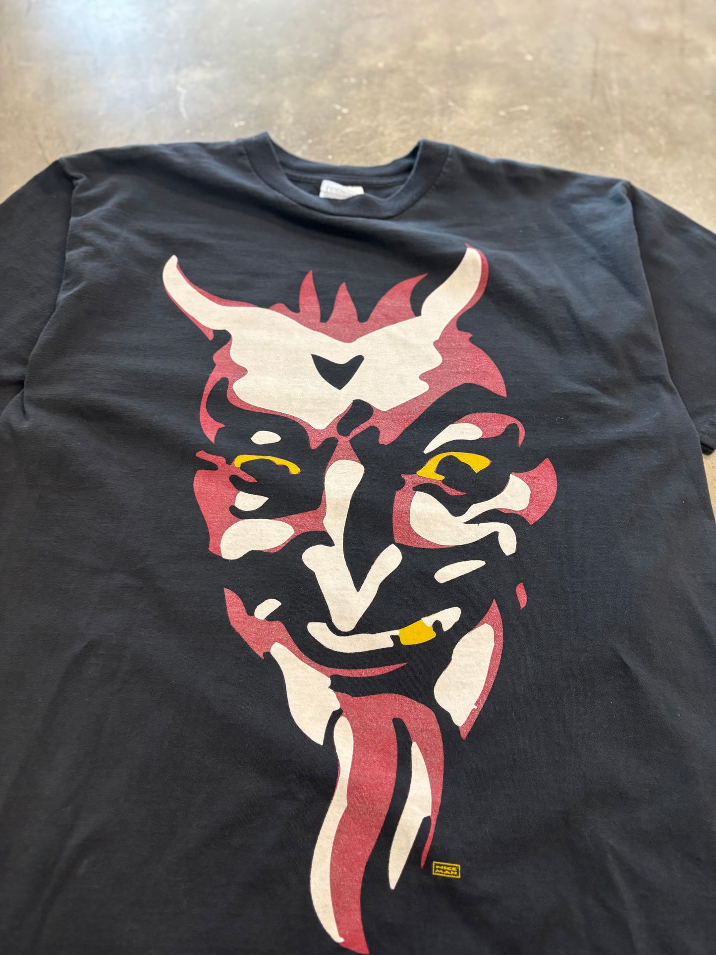 Vintage Nice Man Devil shirt size XL