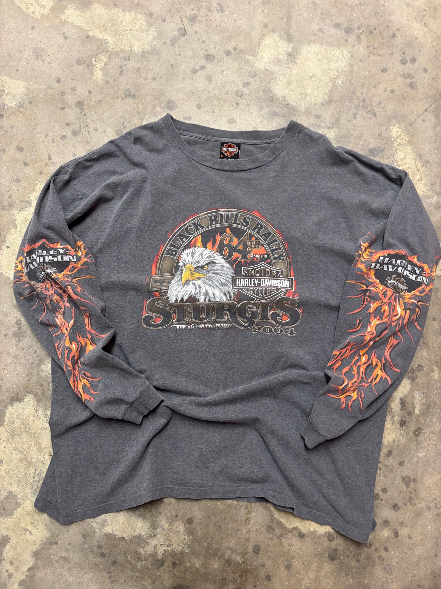 Vintage Harley Davidson sturgis rally shirt size 3x