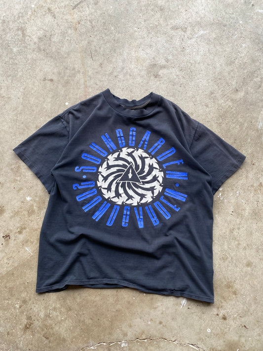 Vintage SoundGarden badmotorfinger blue tour shirt size large