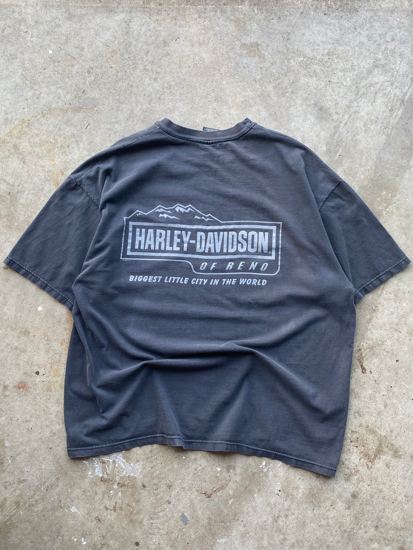 Vintage Harley Davidson Runnin Free shirt Size XXL