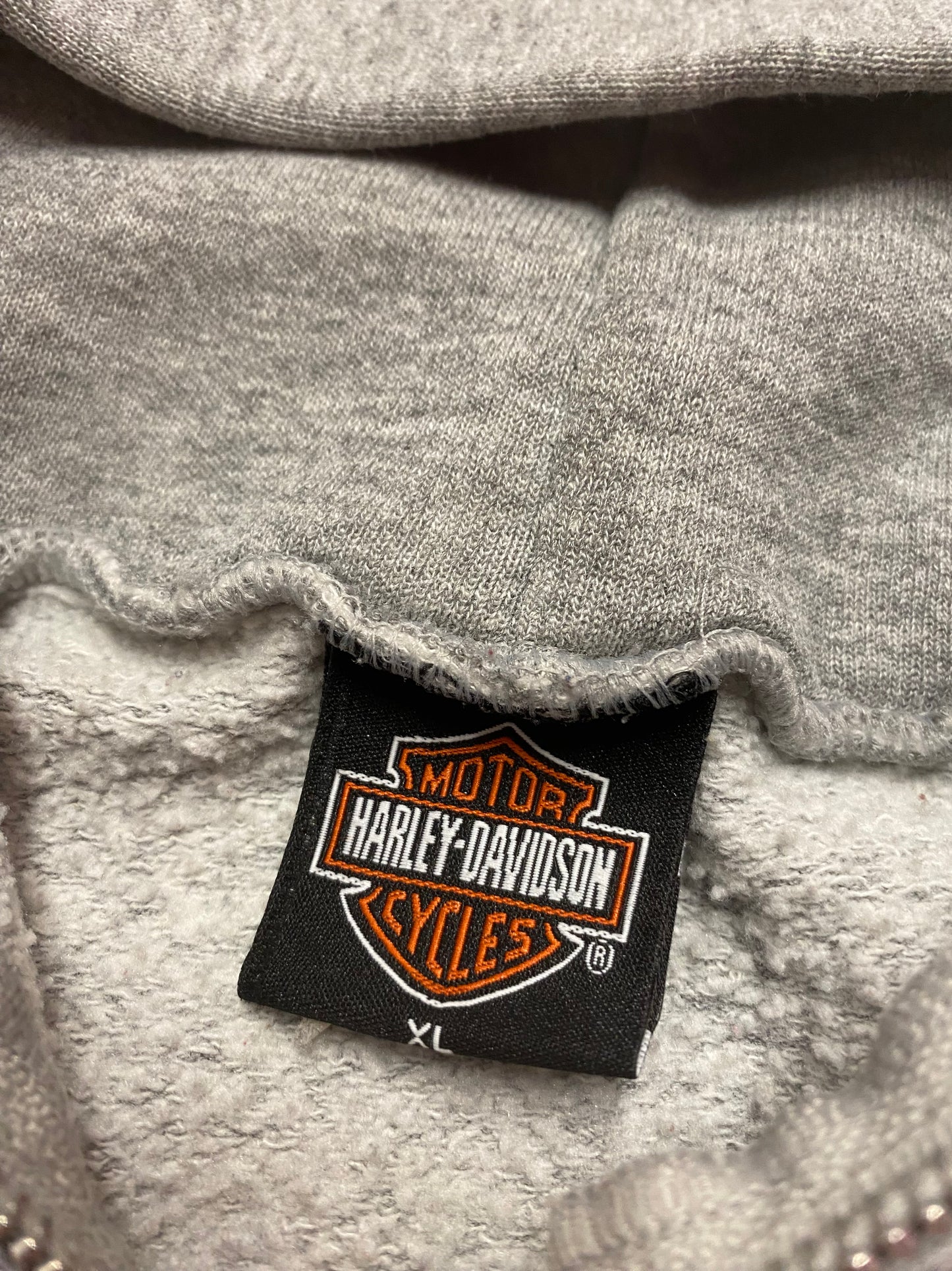 Harley Davidson Zip up hoodie size extra large