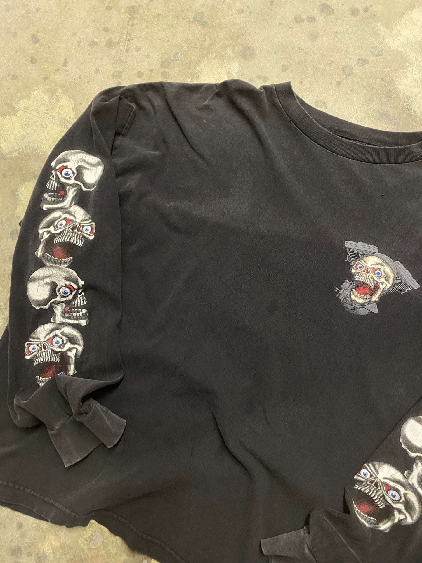 Vintage SkullPile Long sleeve size Extra large shirt