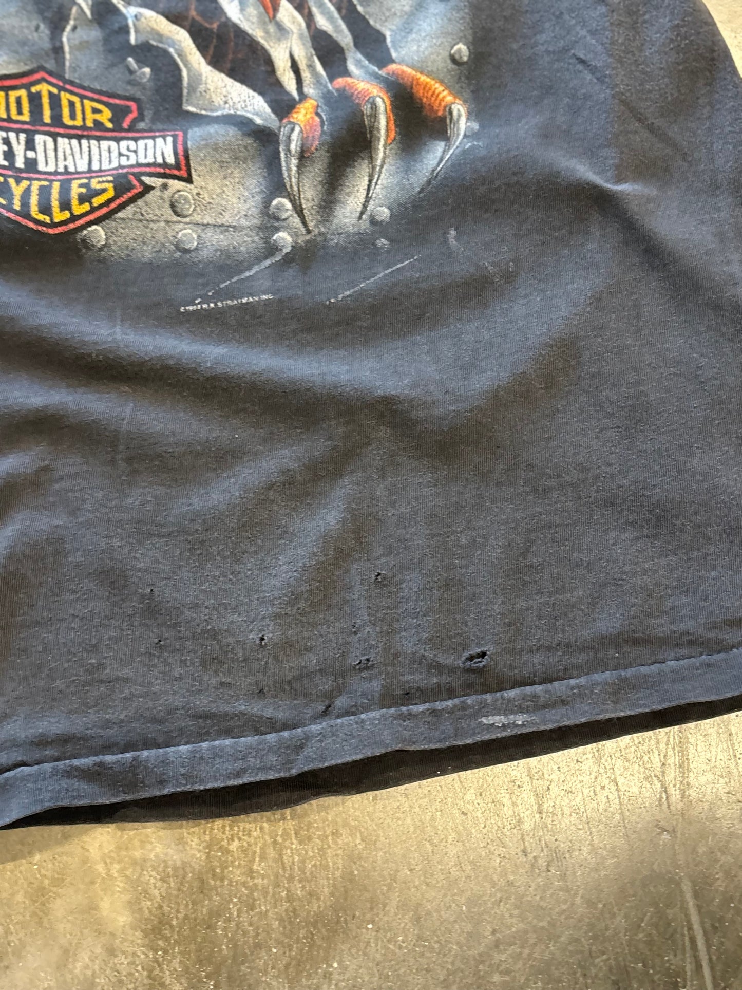 Vintage Harley Davidson Eagle shirt size large