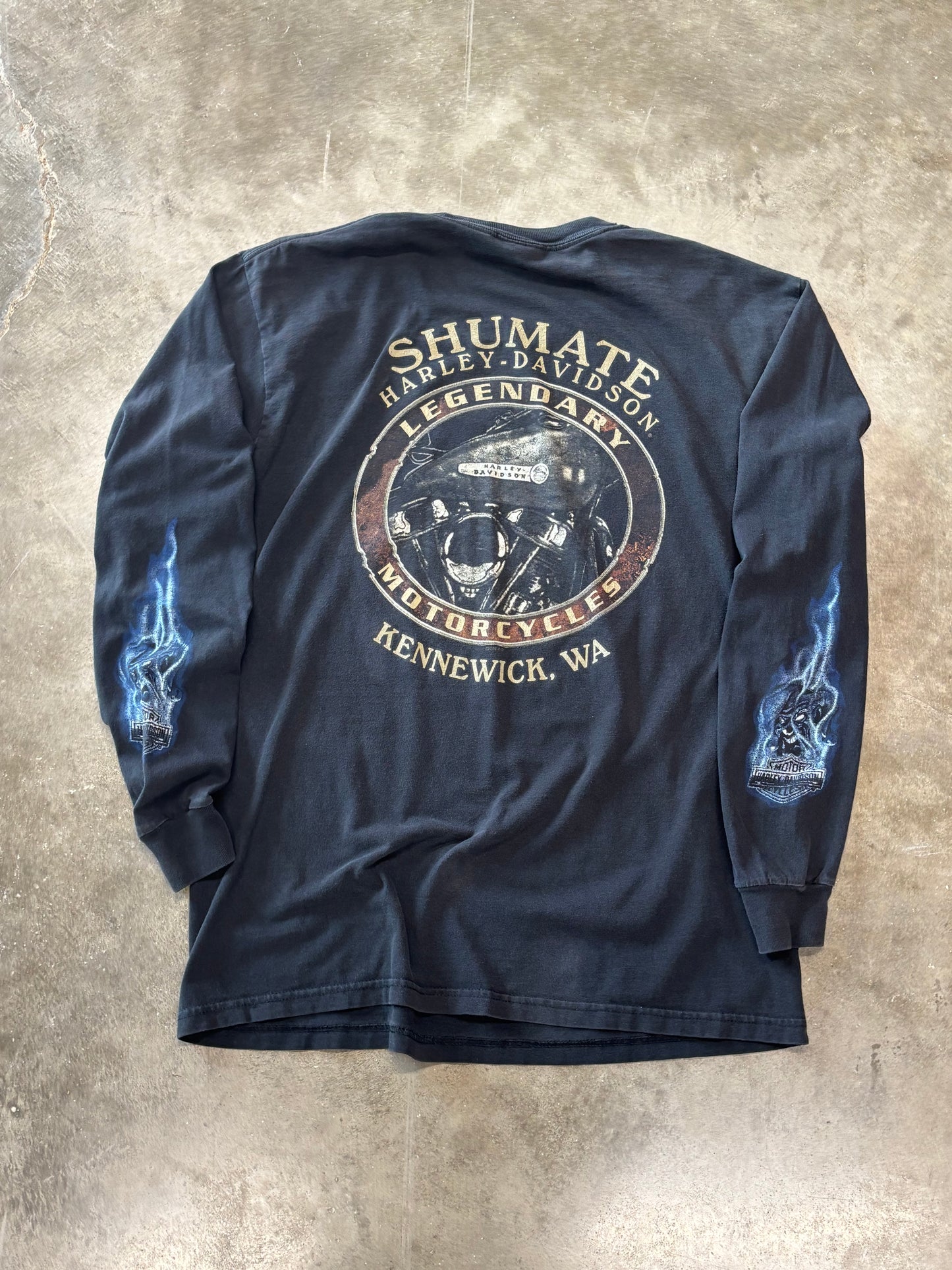 Vintage Harley Davidson Joker shirt size large