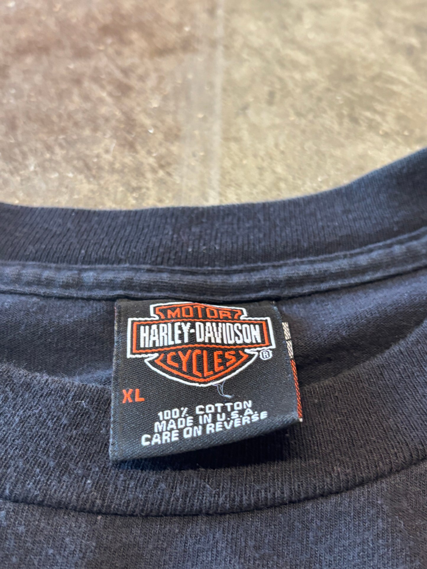 Vintage Harley Davidson spiderweb size xl