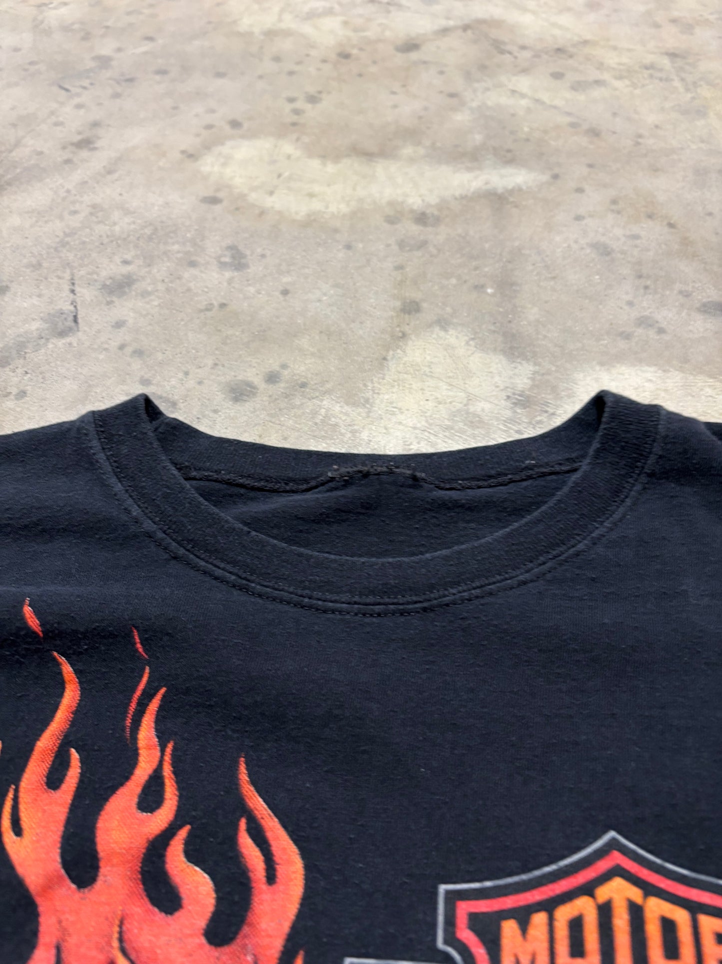 Vintage Harley Davidson Untamed Tiger long sleeve shirt size xxl
