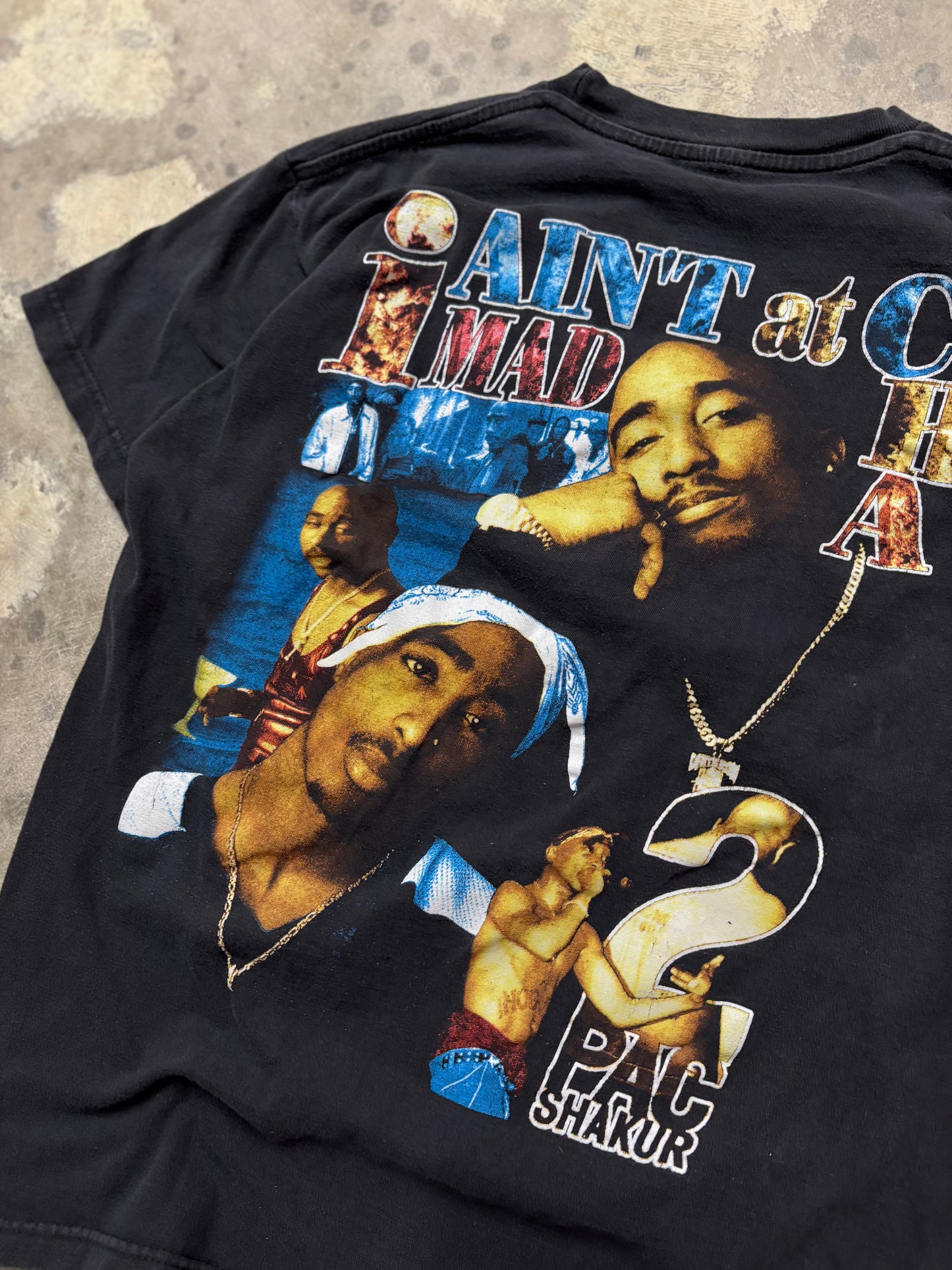 Vintage Tupac Rap tee size large
