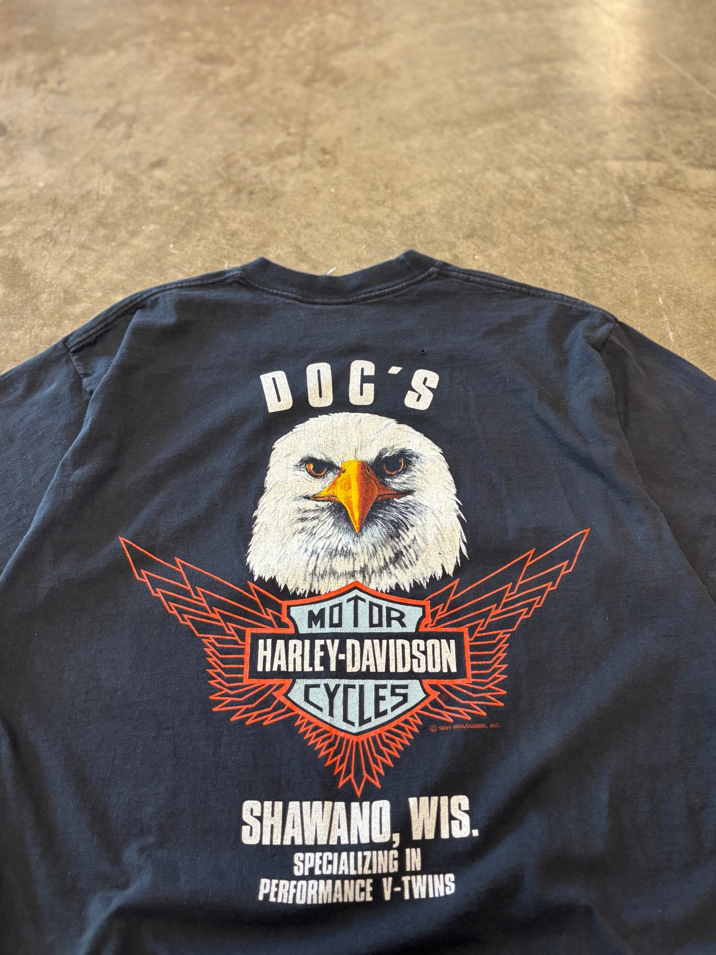 Vintage Harley Eagle shirt size extra large