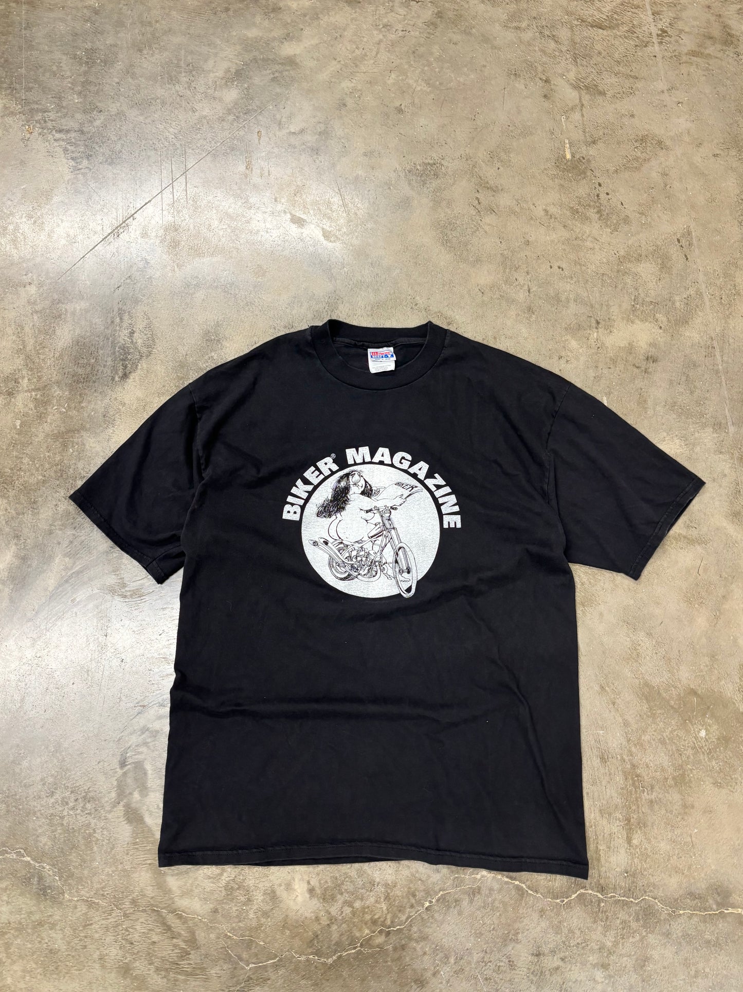 Vintage Biker Magazine lady shirt size