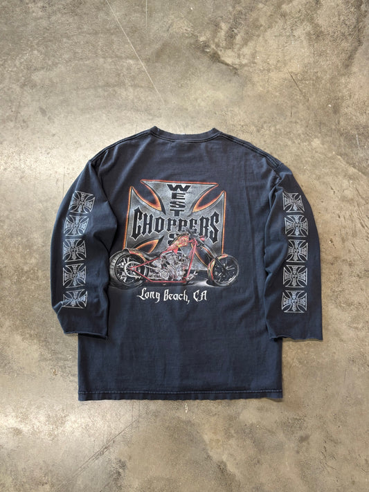 Vintage West coast choppers long sleeve size cl