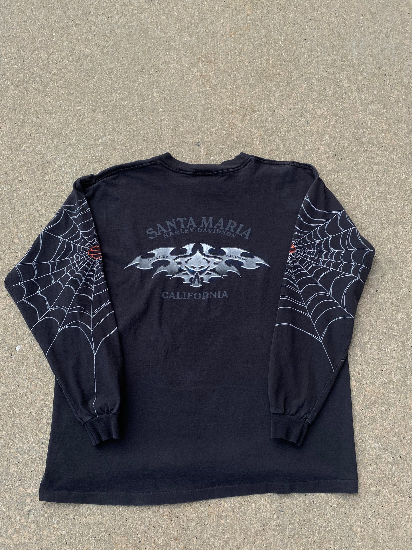 Vintage Harley Davidson SpiderWeb shirt Size XL