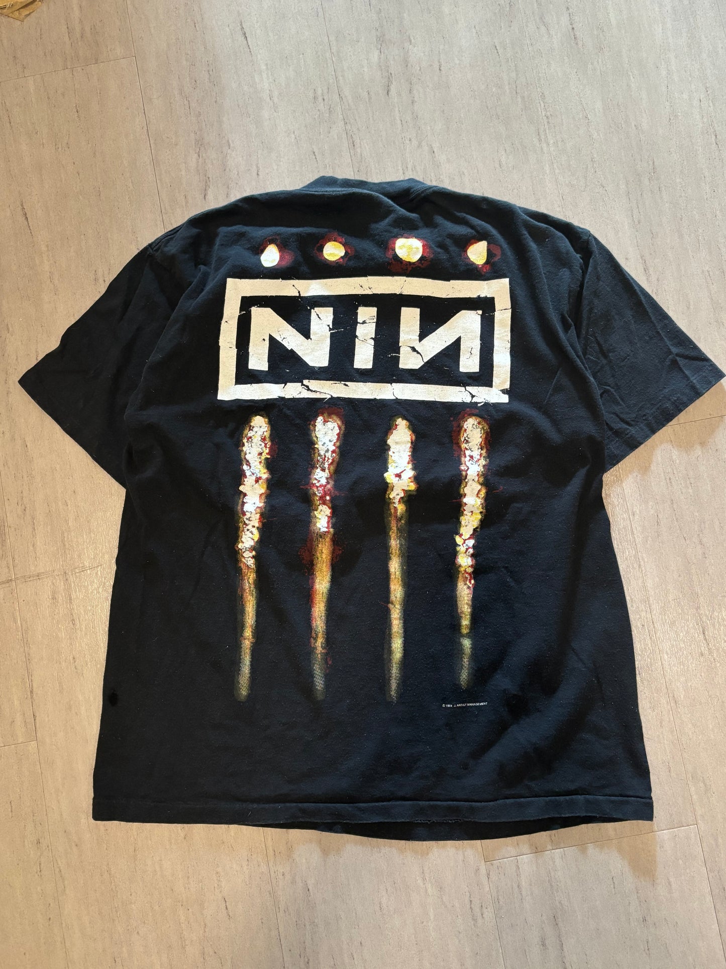 Nine inch nails downward spiral size xl