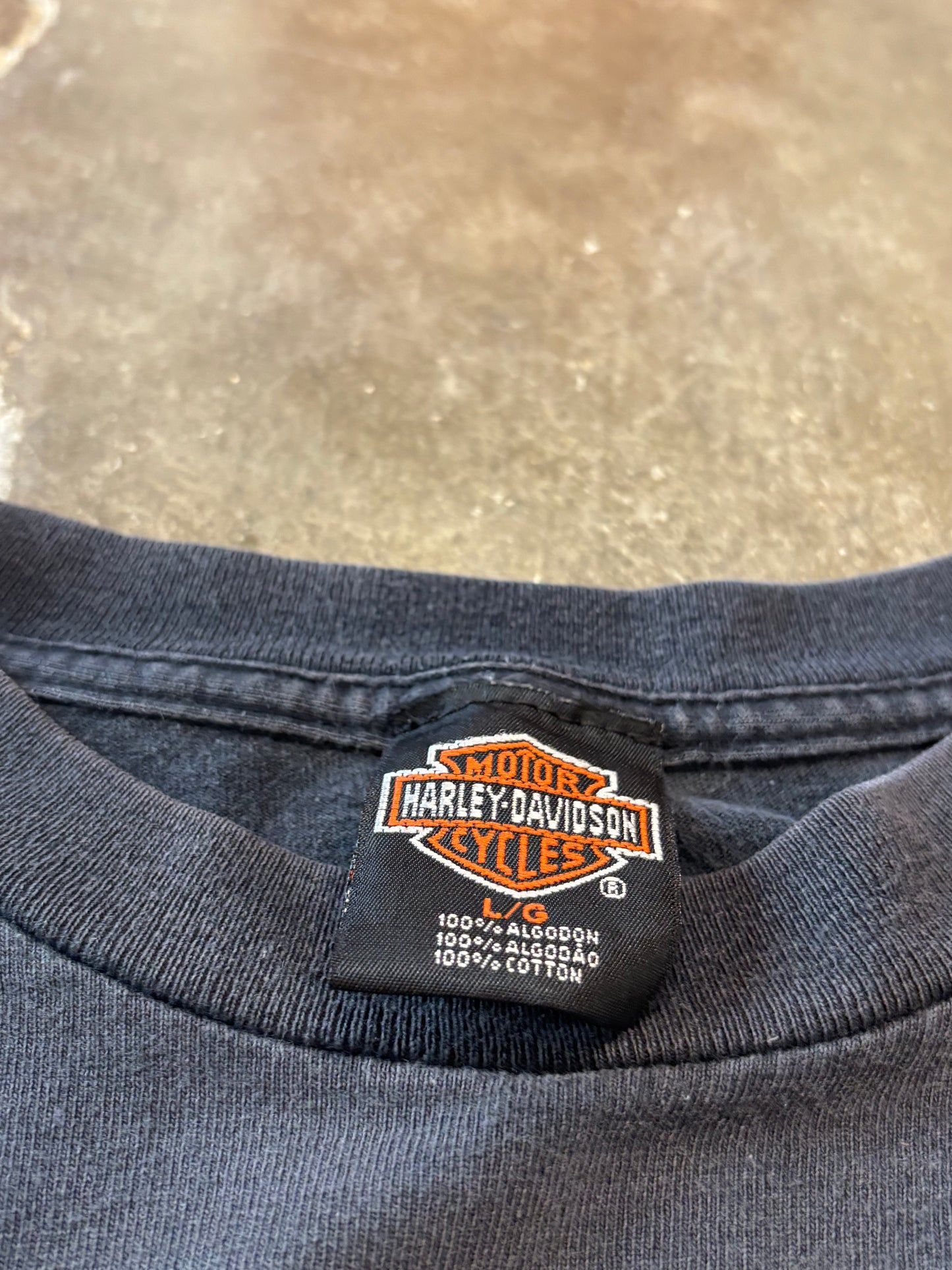 Vintage Harley Davidson The Art of Harley shirt size large