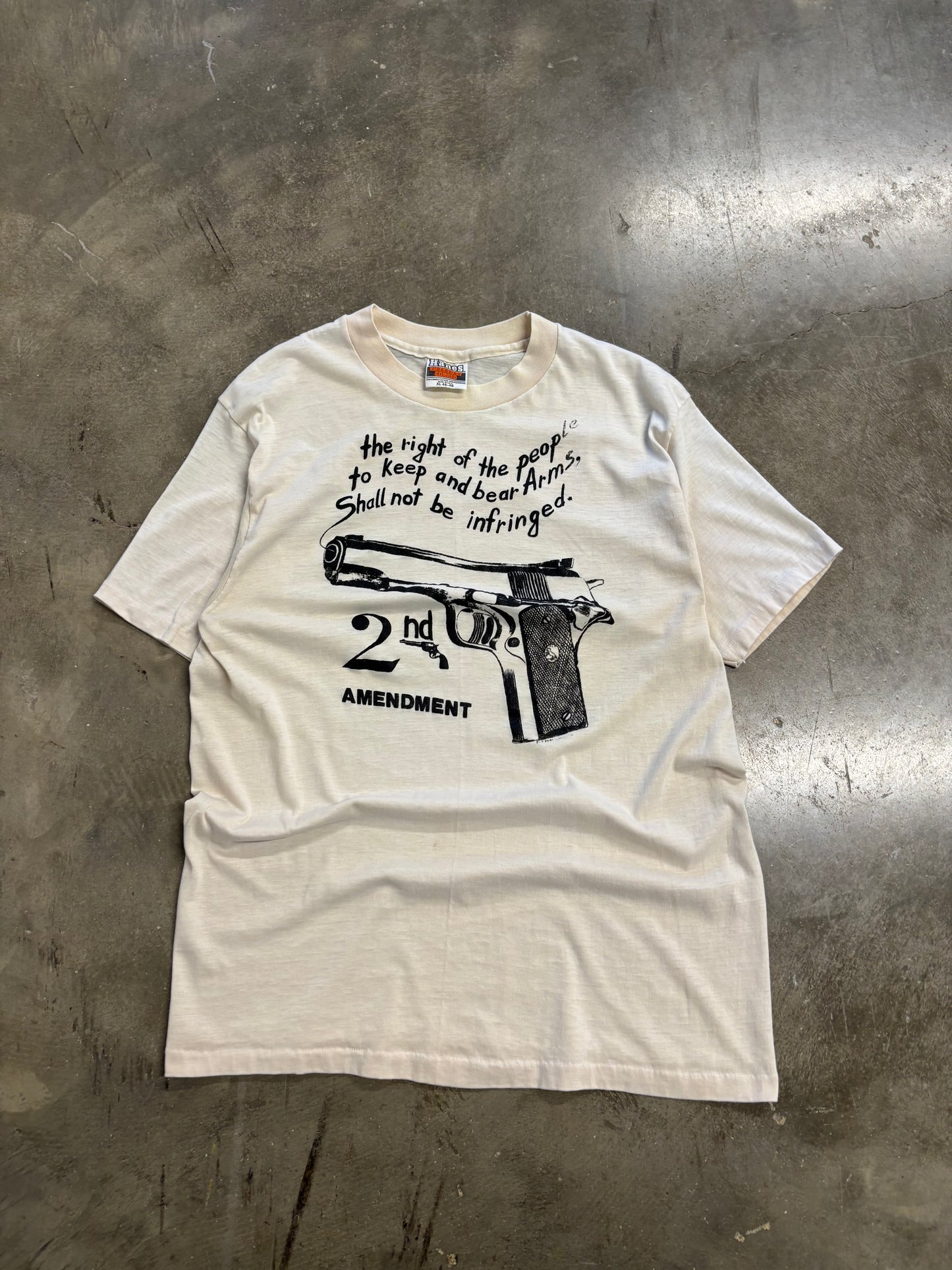 Vintage 80’s 2nd Amendment shirt size extra large