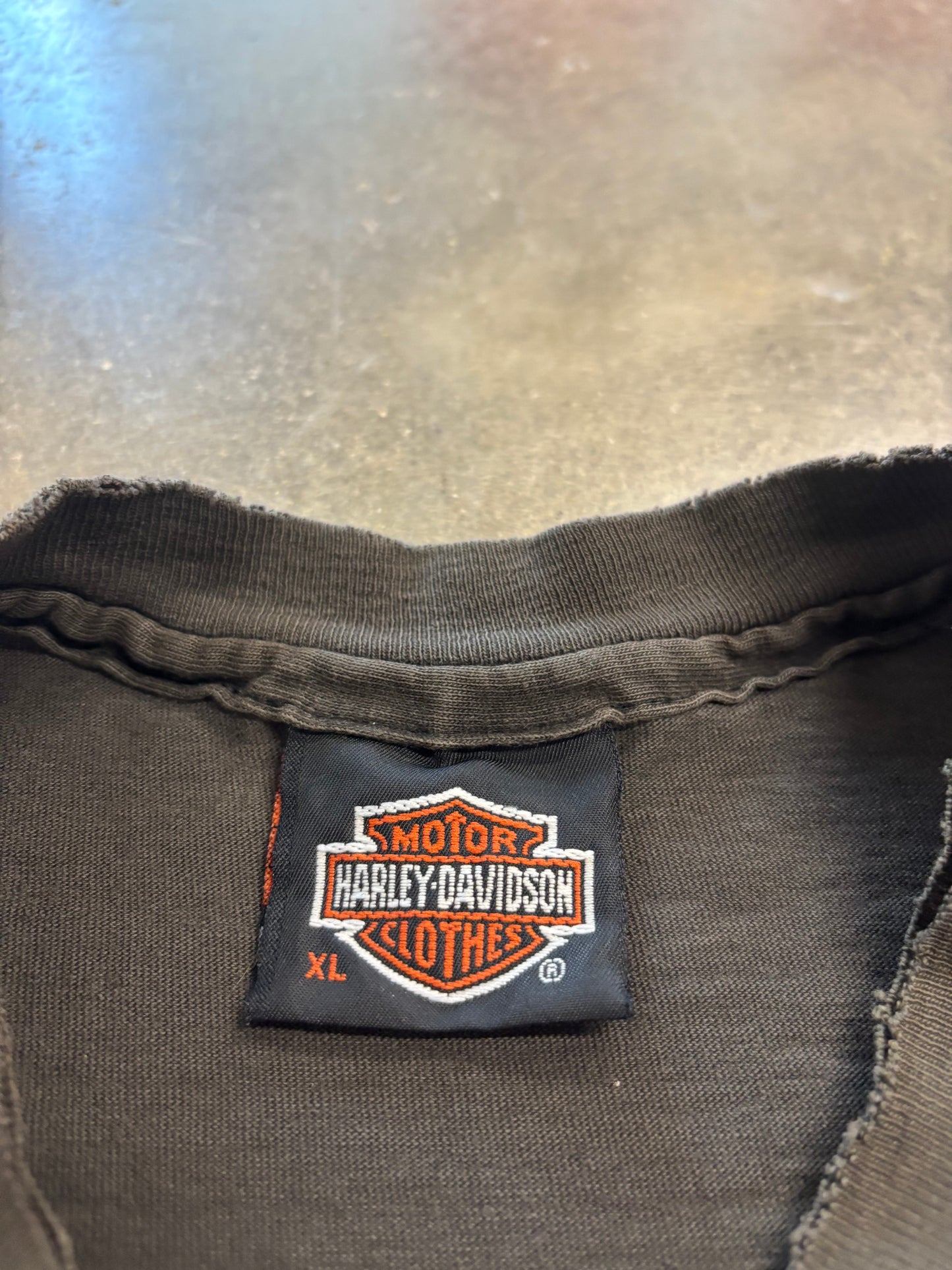 Vintage Harley Davidson Killer at The Beach shirt size XL