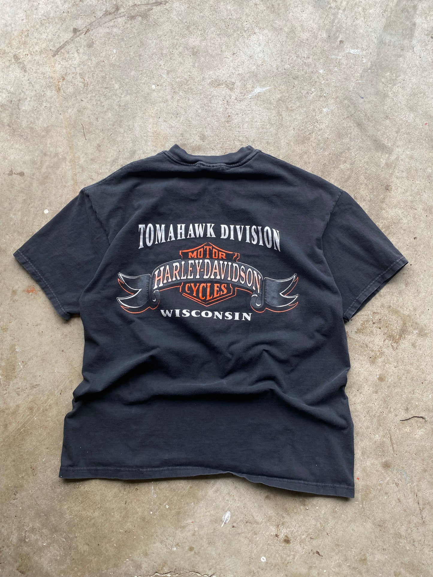 Vintage Harley Davidson Piece of Steel shirt size extra large