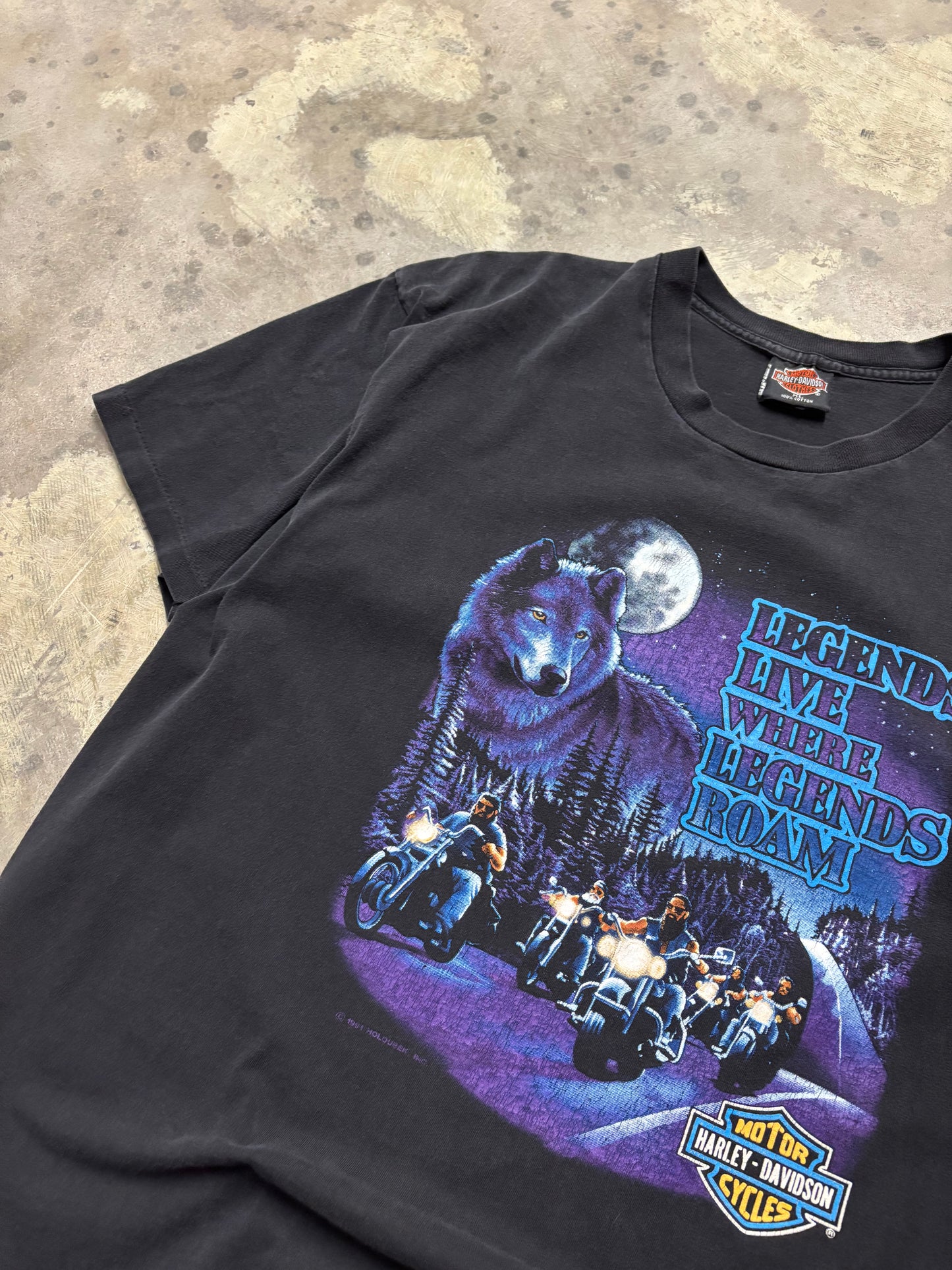 Vintage Harley Davidson Legends Shirt size XL