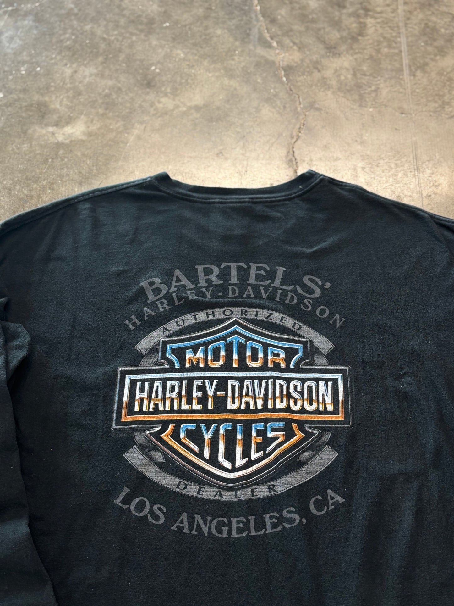 Vintage Harley Davidson Skulls long sleeve size 2XL