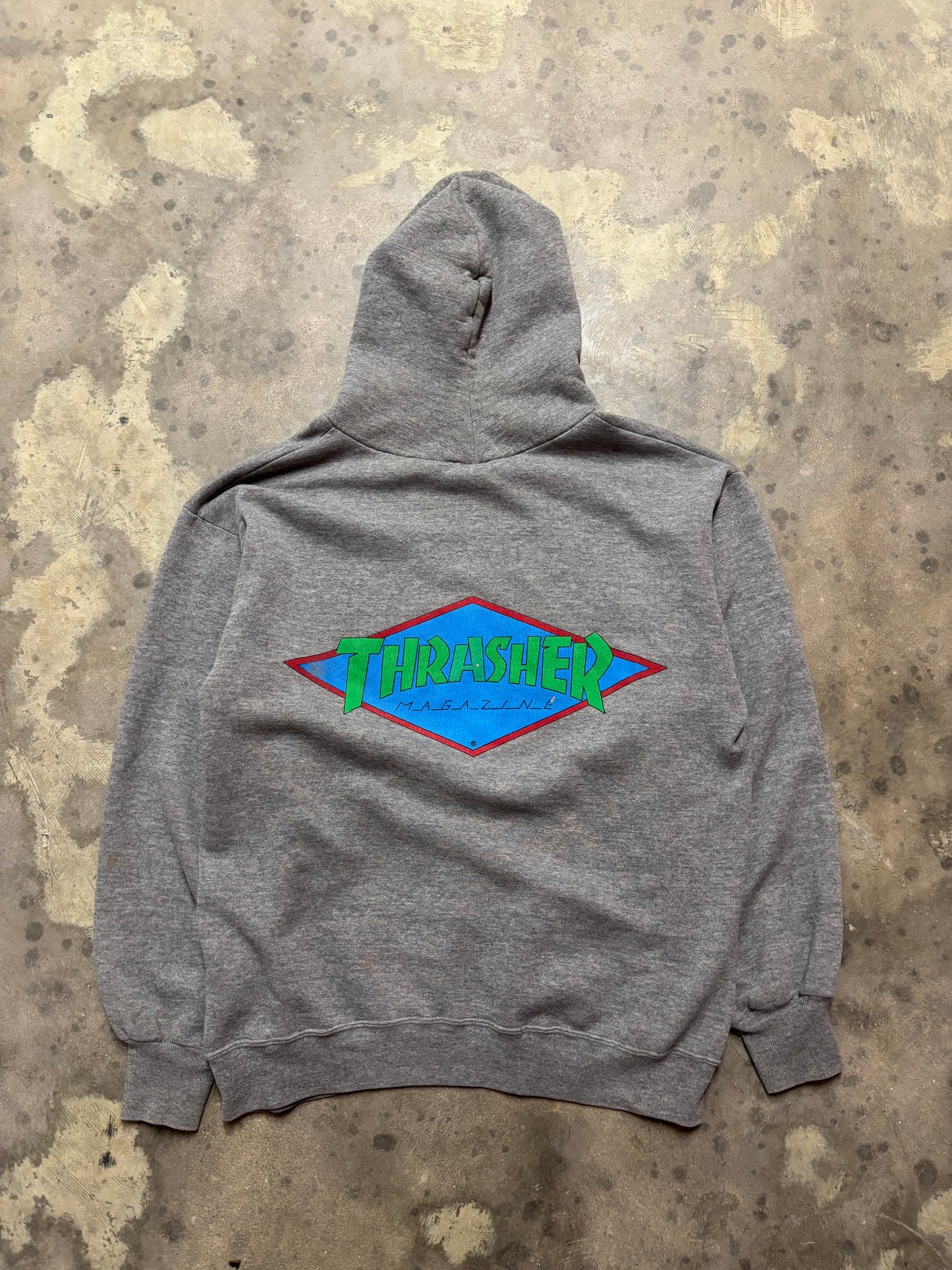 Vintage 80s Thrasher hoodie size XL