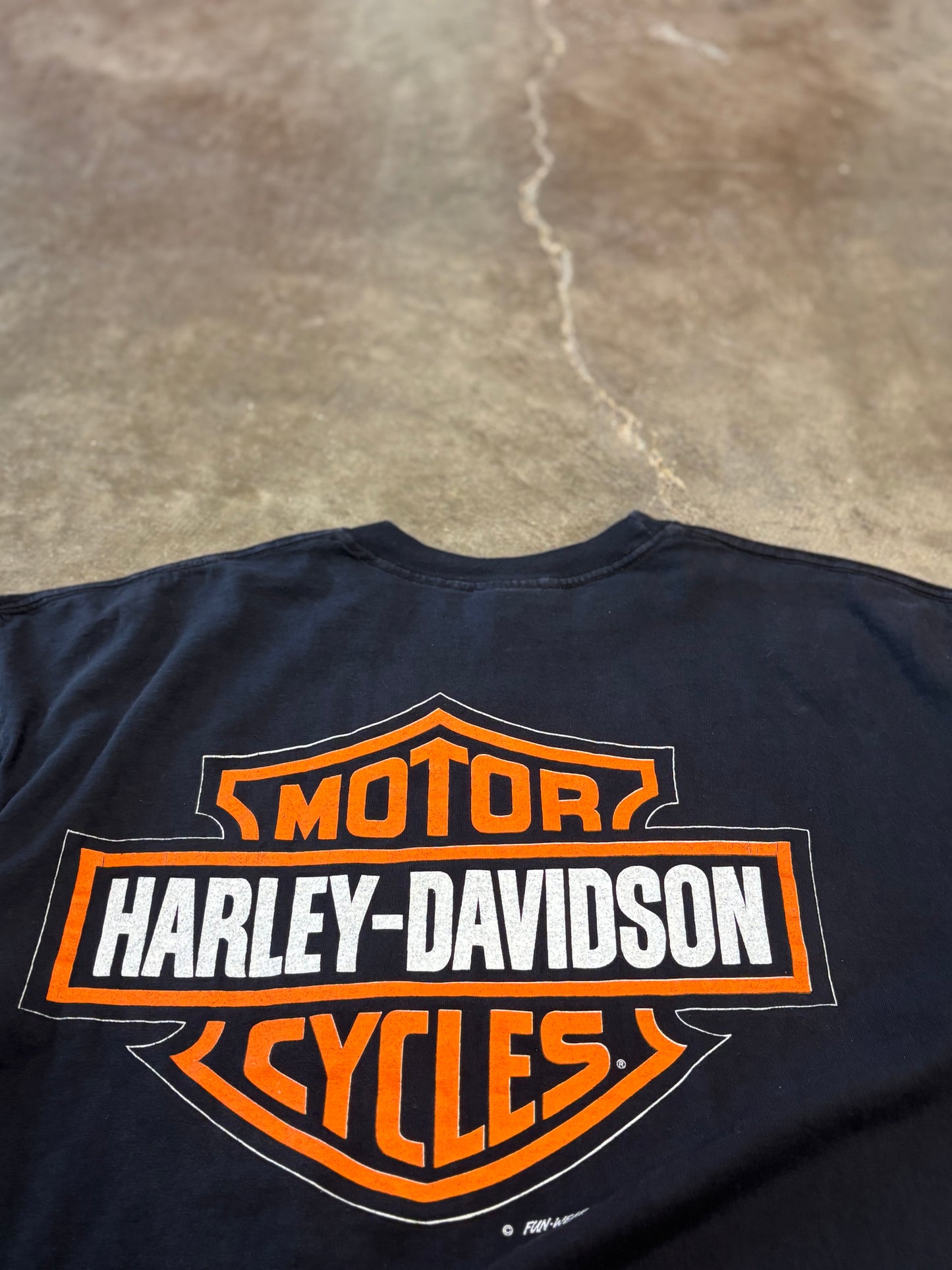 Vintage Harley Davidson midnight rider shirt size xl