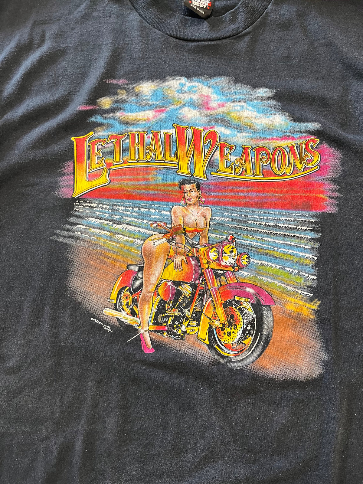 Vintage Lethal weapons shirt size xxl