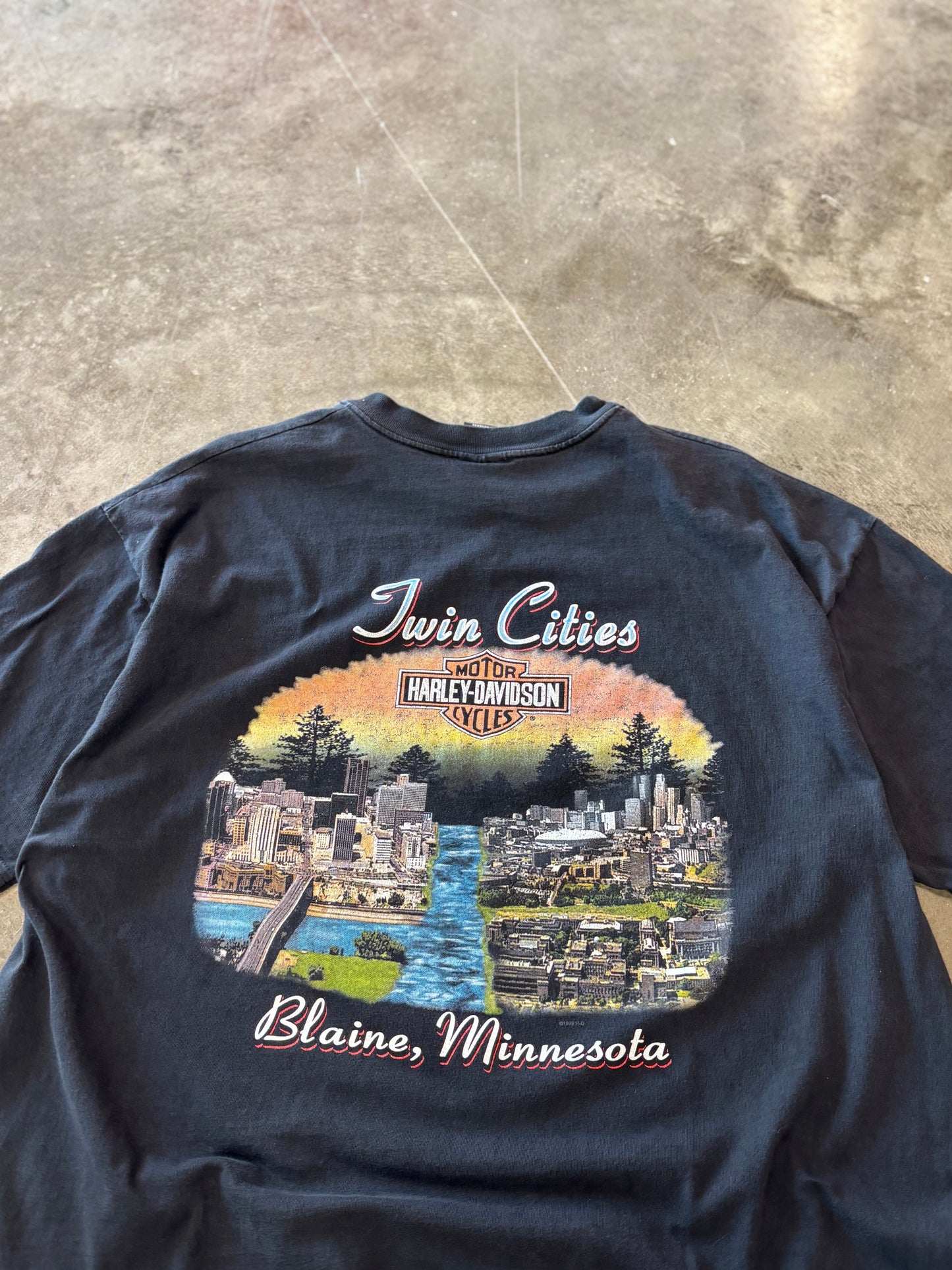 Vintage Harley Davidson Lightning shirt size xxl