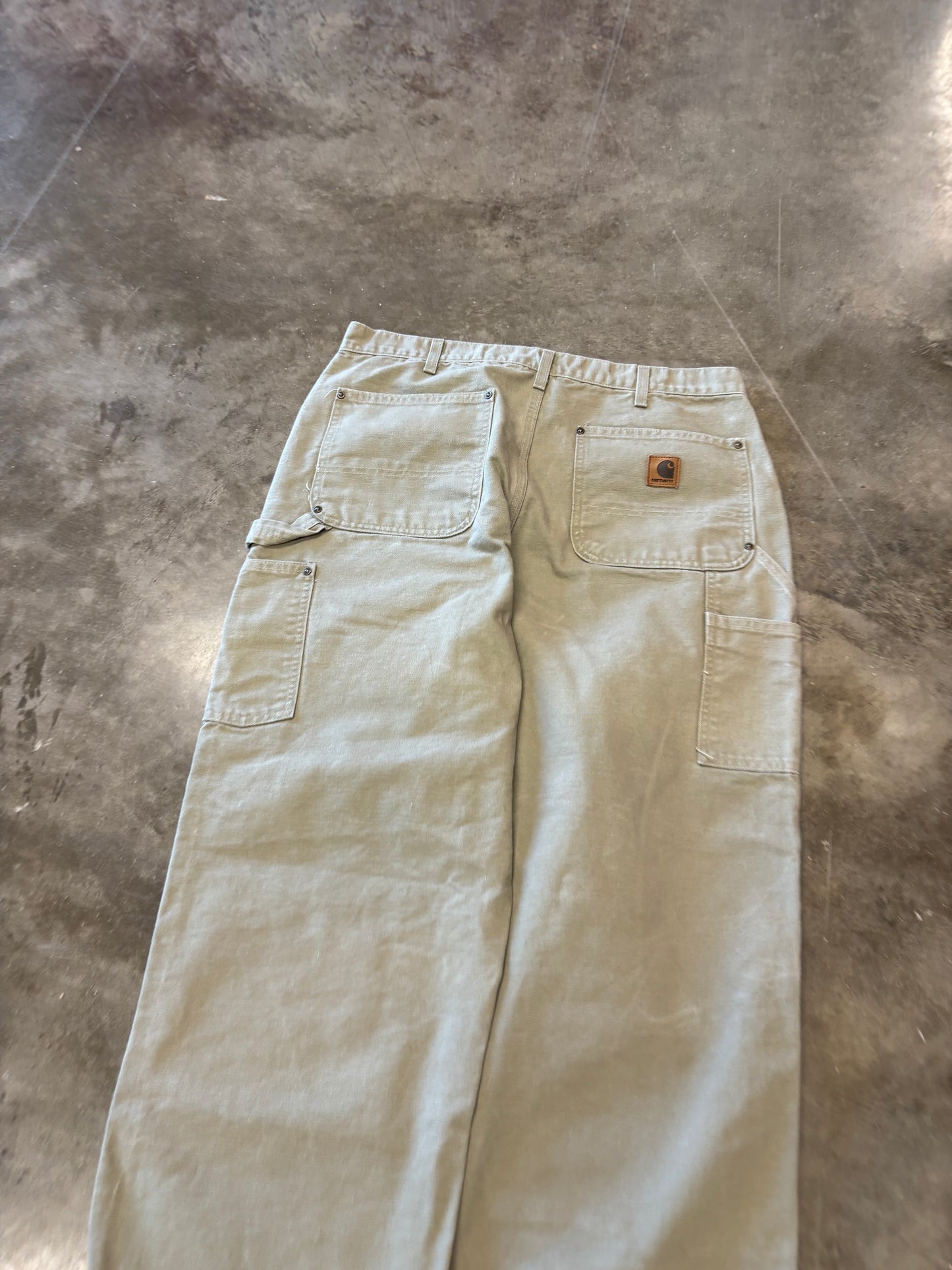Beige carhartt double knees