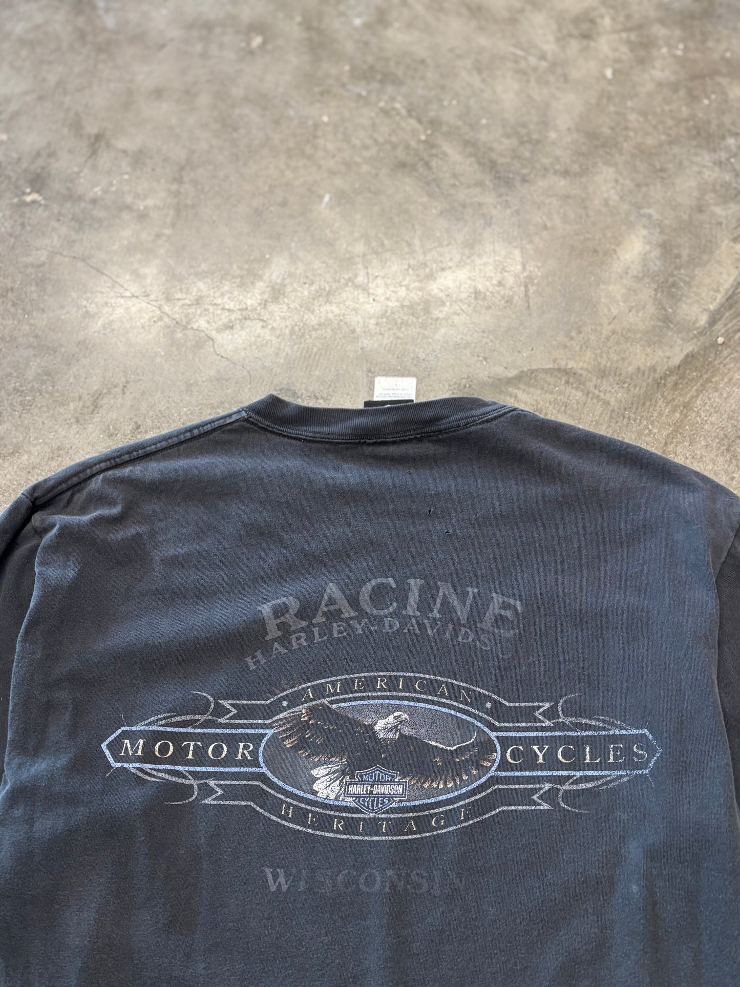 Vintage Harley Davidson Joker shirt size large