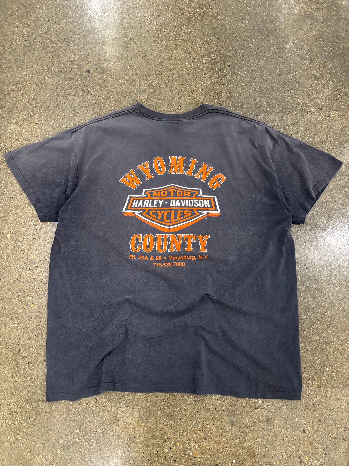 Vintage Faded Out Harley Davidson Lead Don’t Follow shirt size XXL