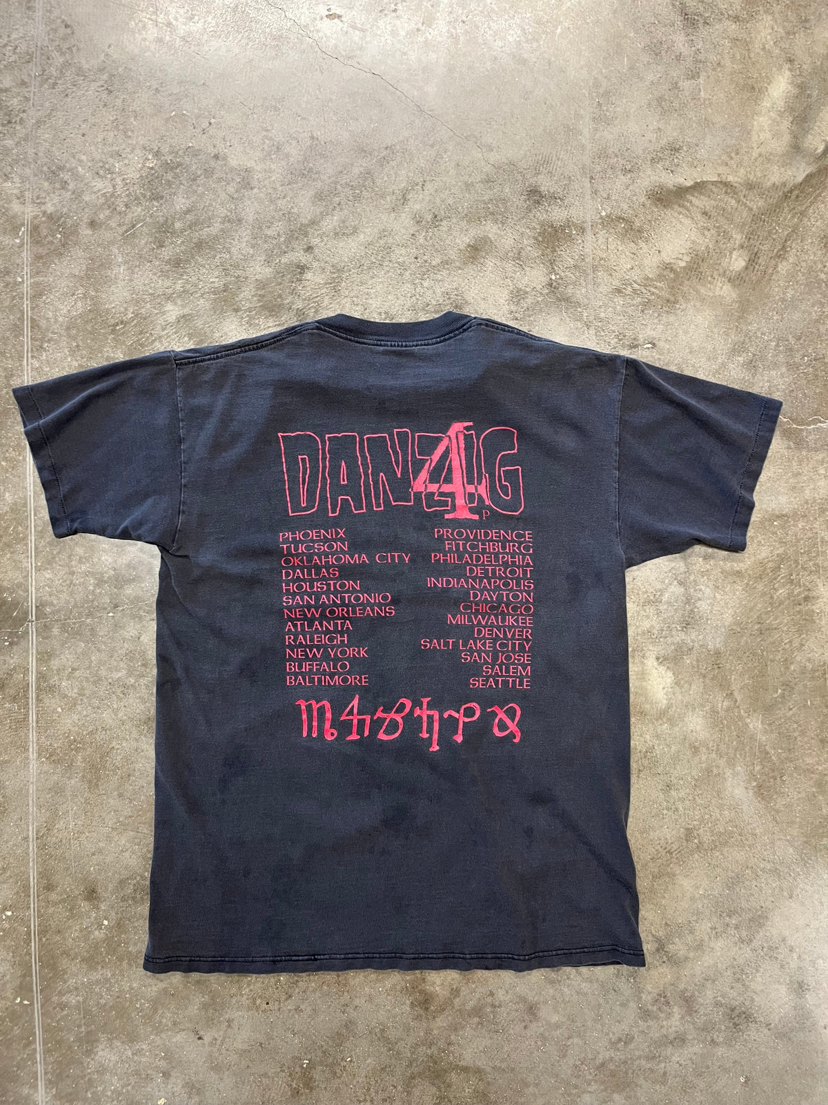 Vintage Danzig Little Whip shirt size large