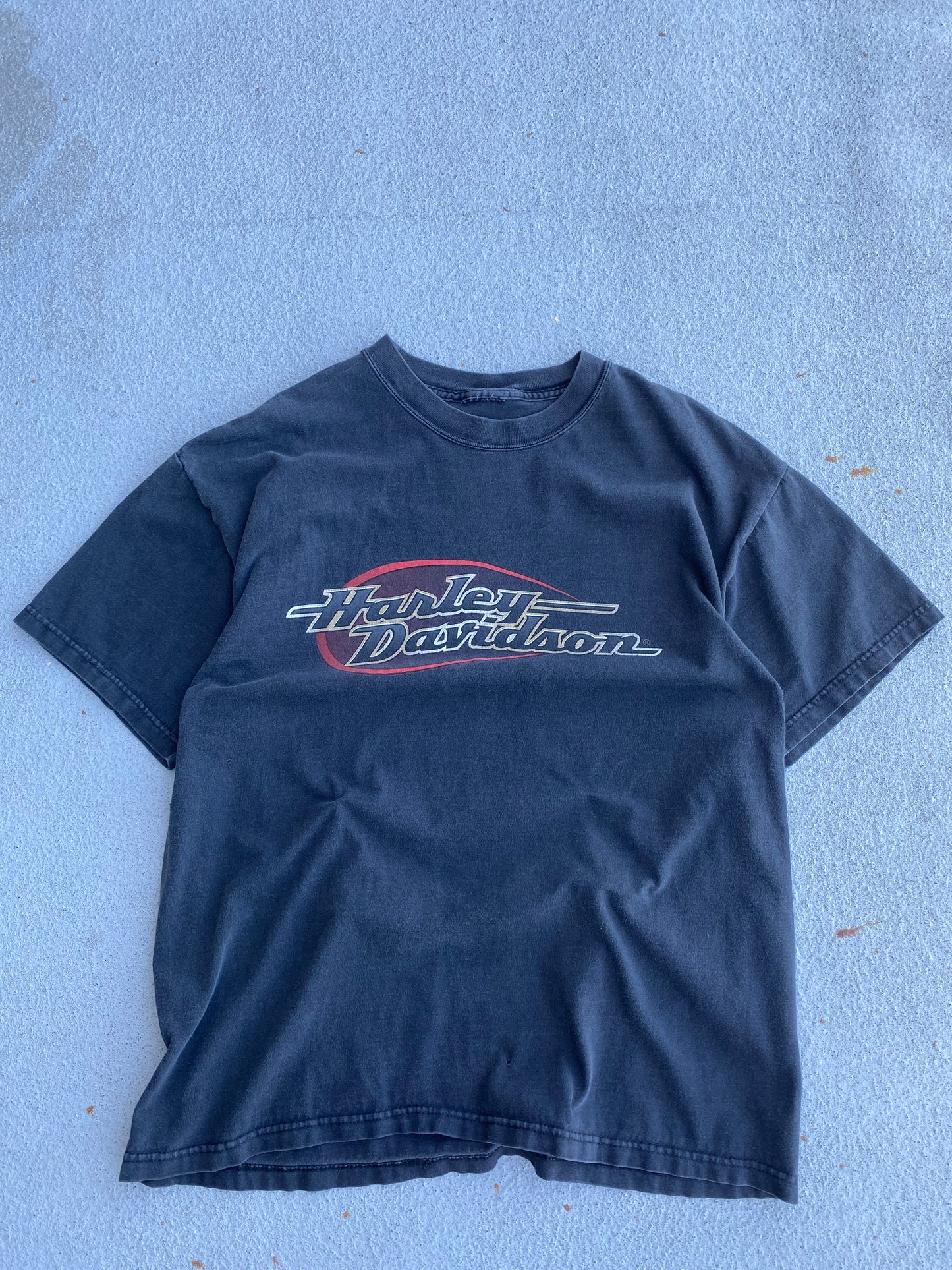 Vintage Chicago Classic Logo Harley shirt size large