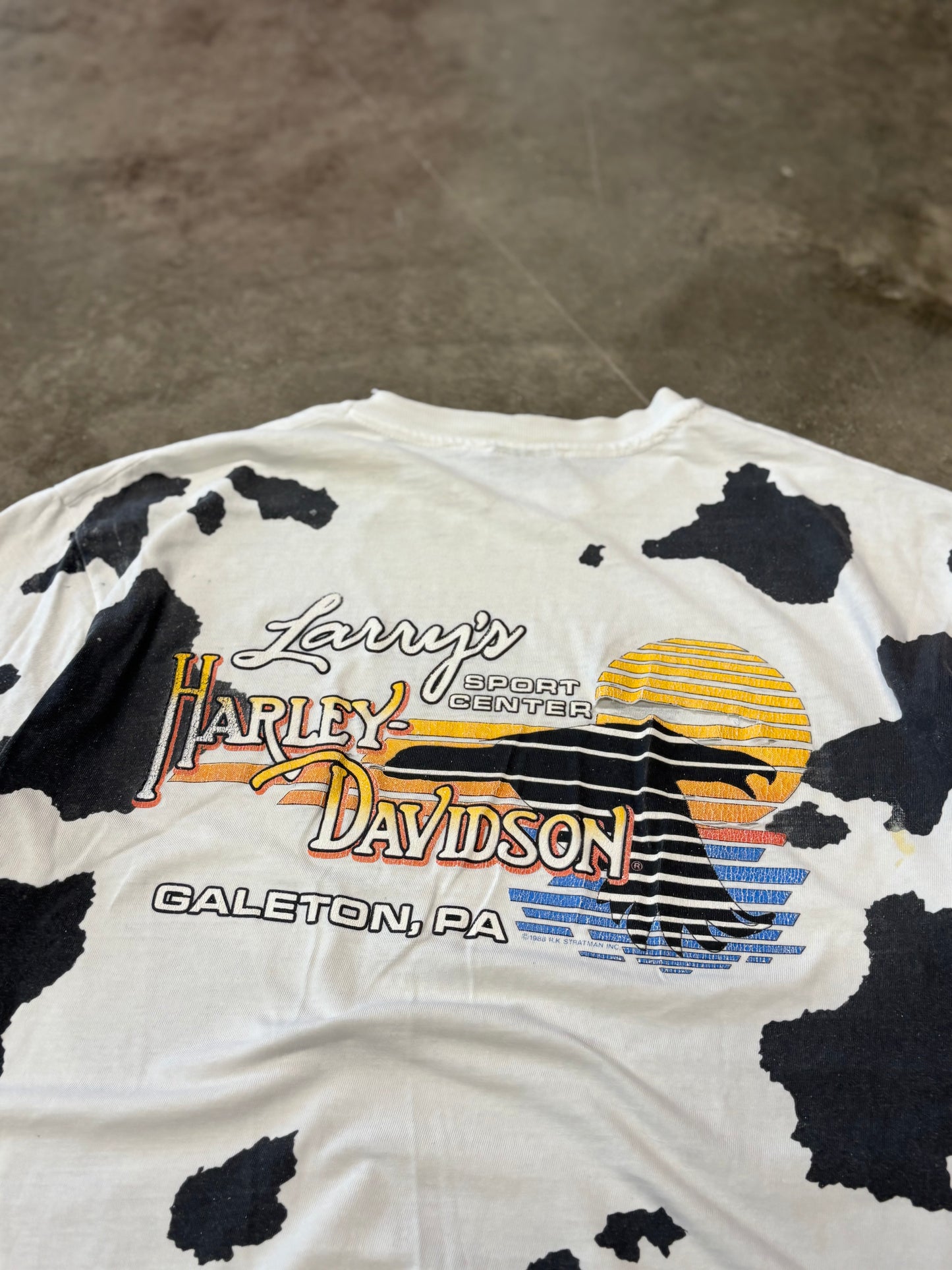 Vintage Harley Davidson mooboy shirt size xl