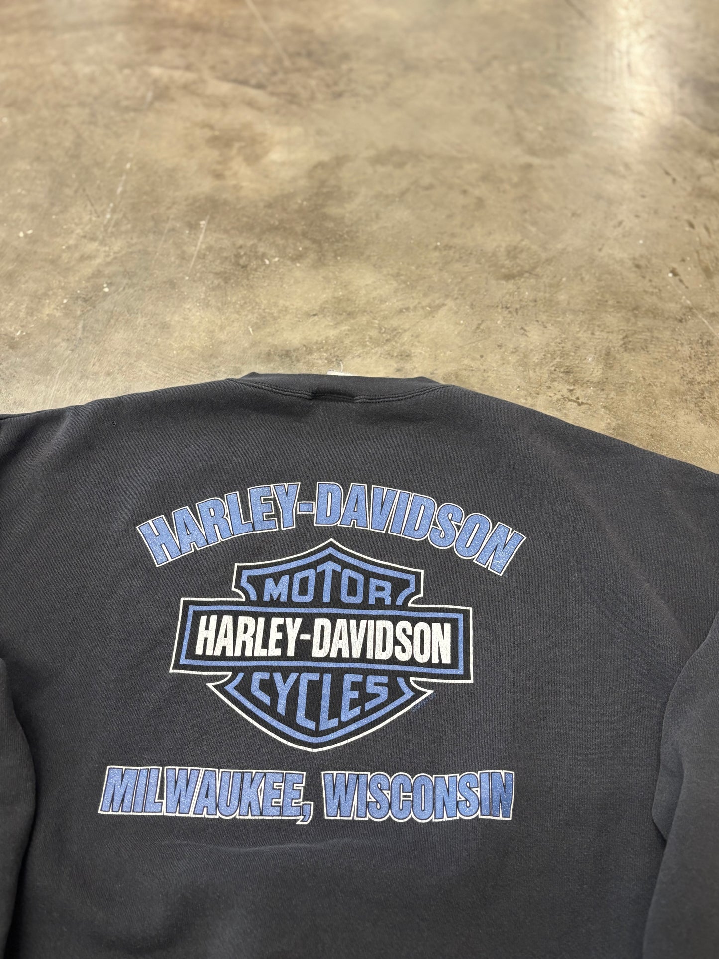 Vintage Harley Davidson Roadhouse sweatshirt size xxl