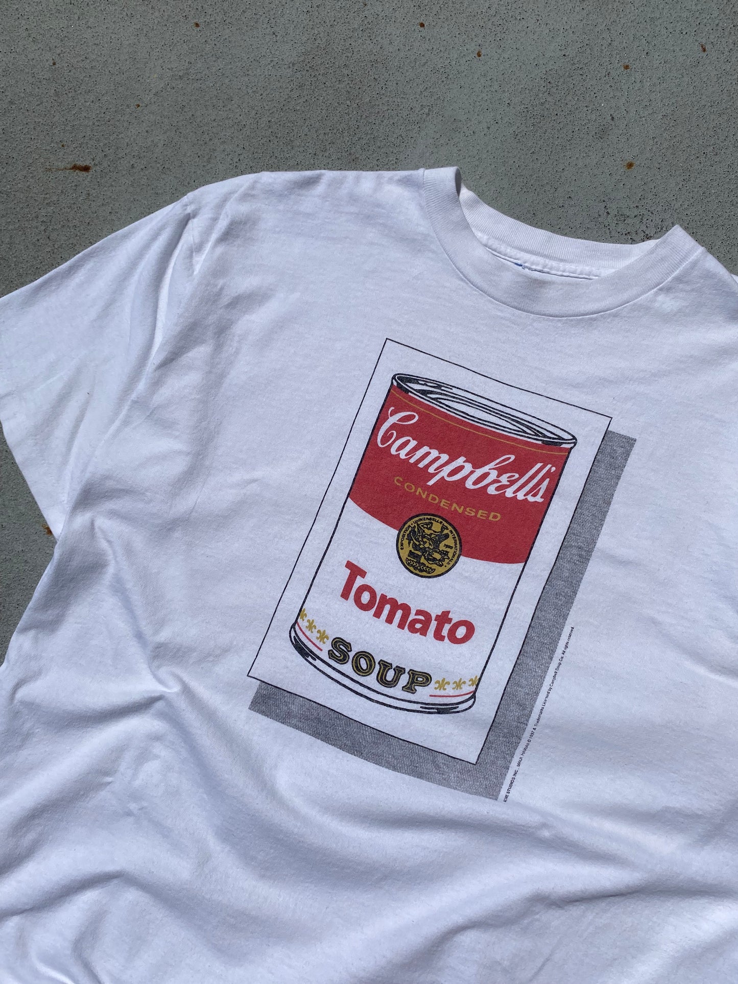 Vintage campbells tomato soup shirt size XL