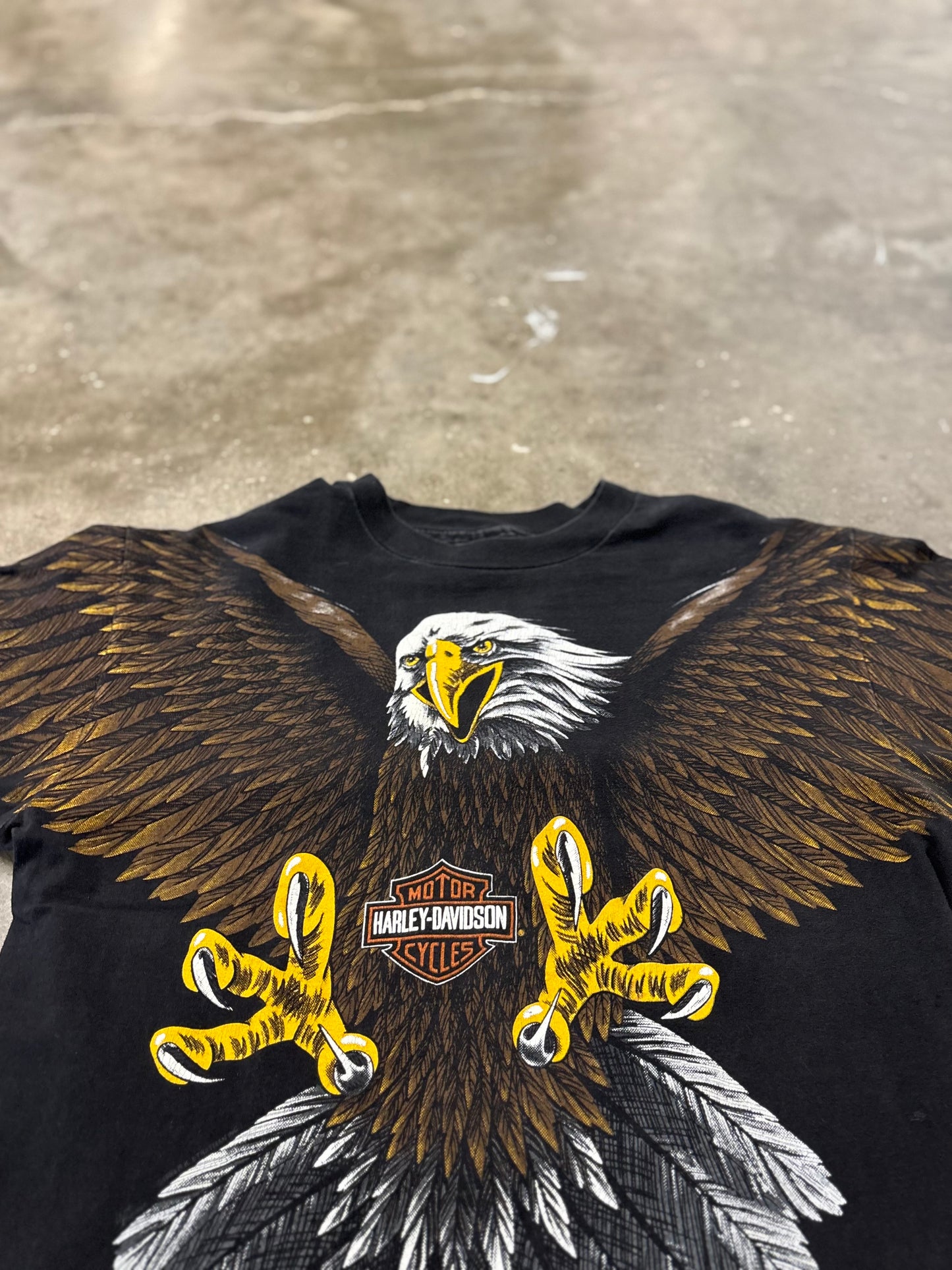Vintage Harley Davidson soaring eagle shirt size large