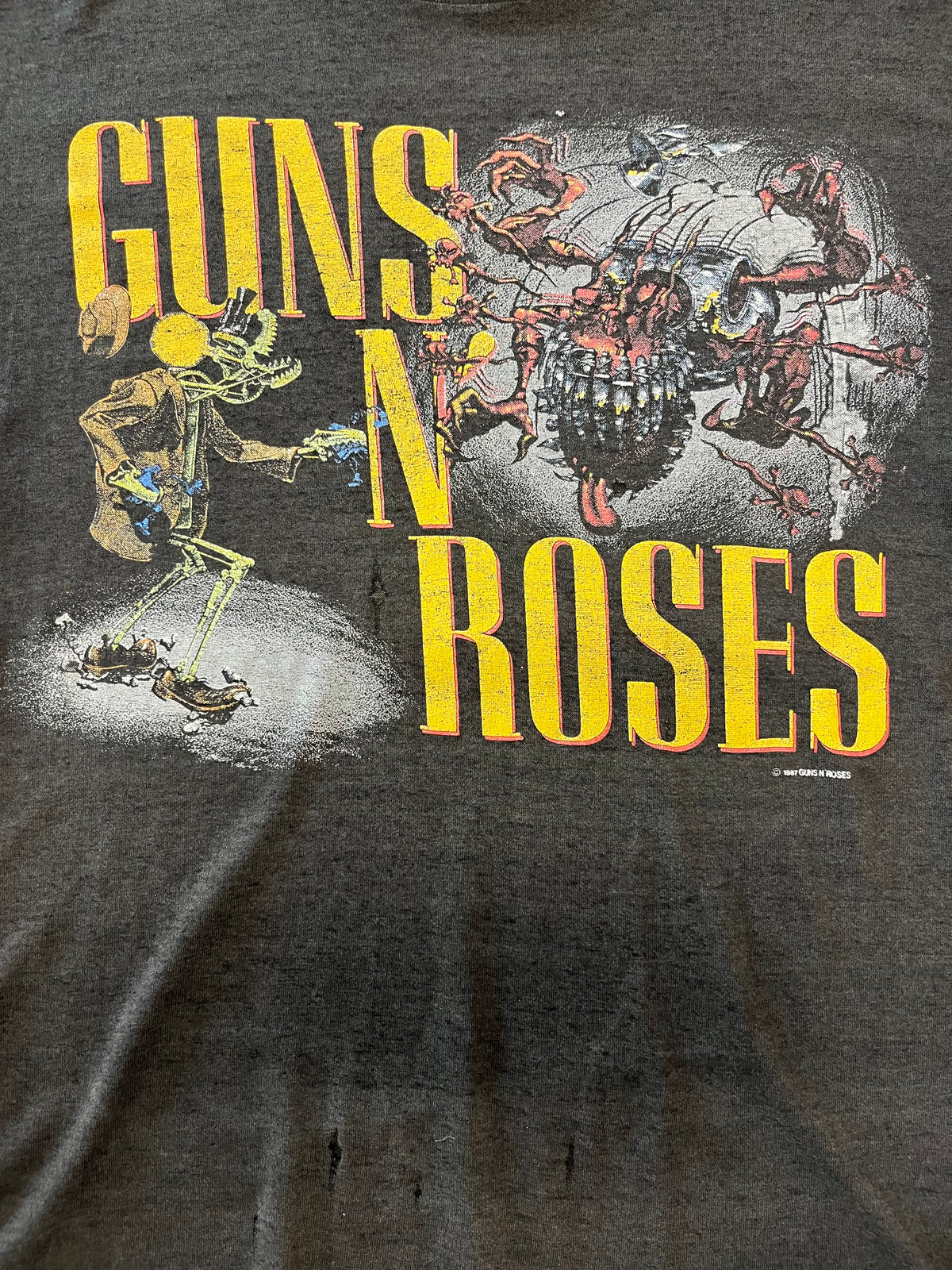 Vintage Guns N’ Roses banned logo shirt size extra large