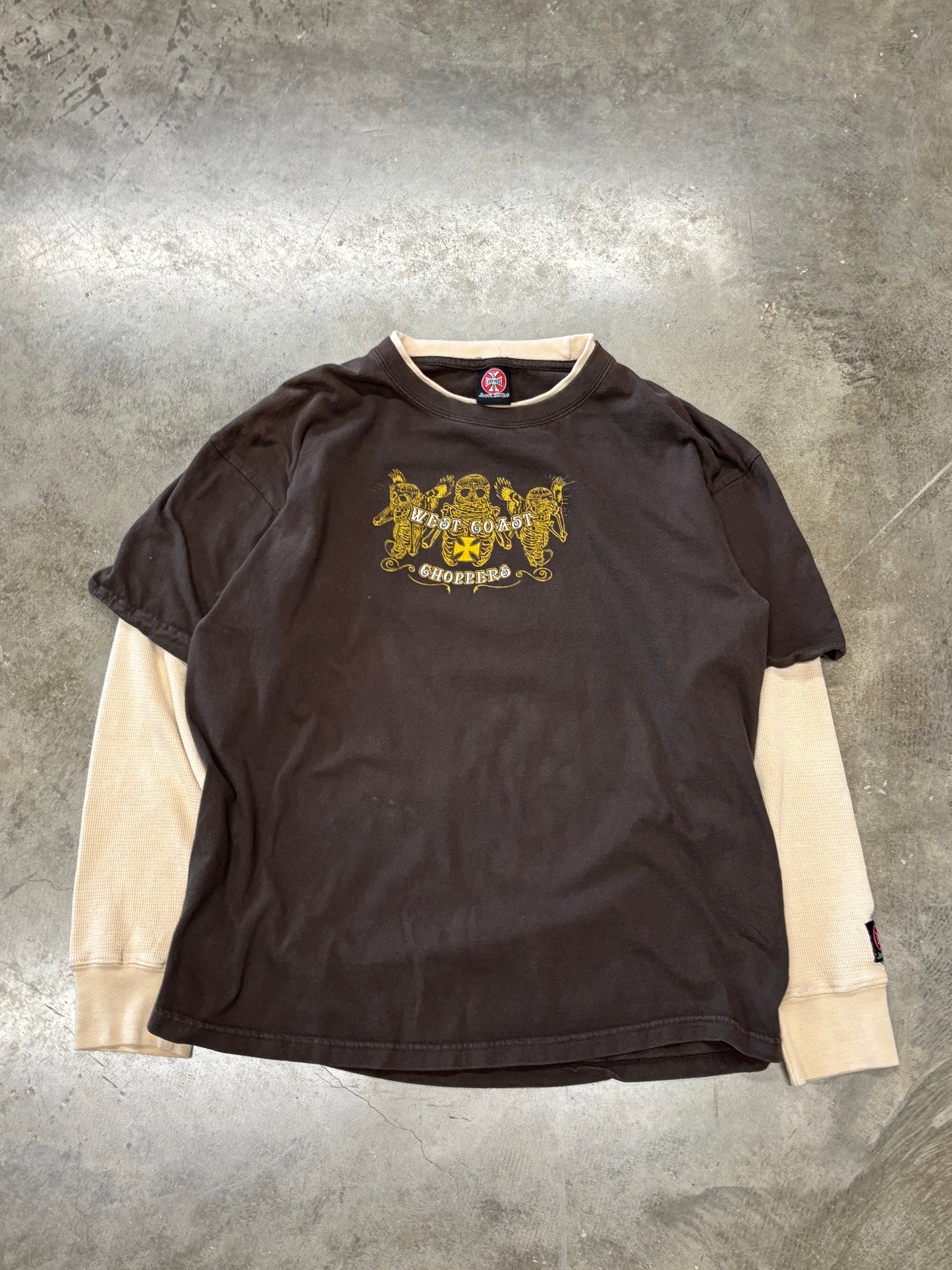 Vintage West Coast Choppers Thermal long sleeve size extra large